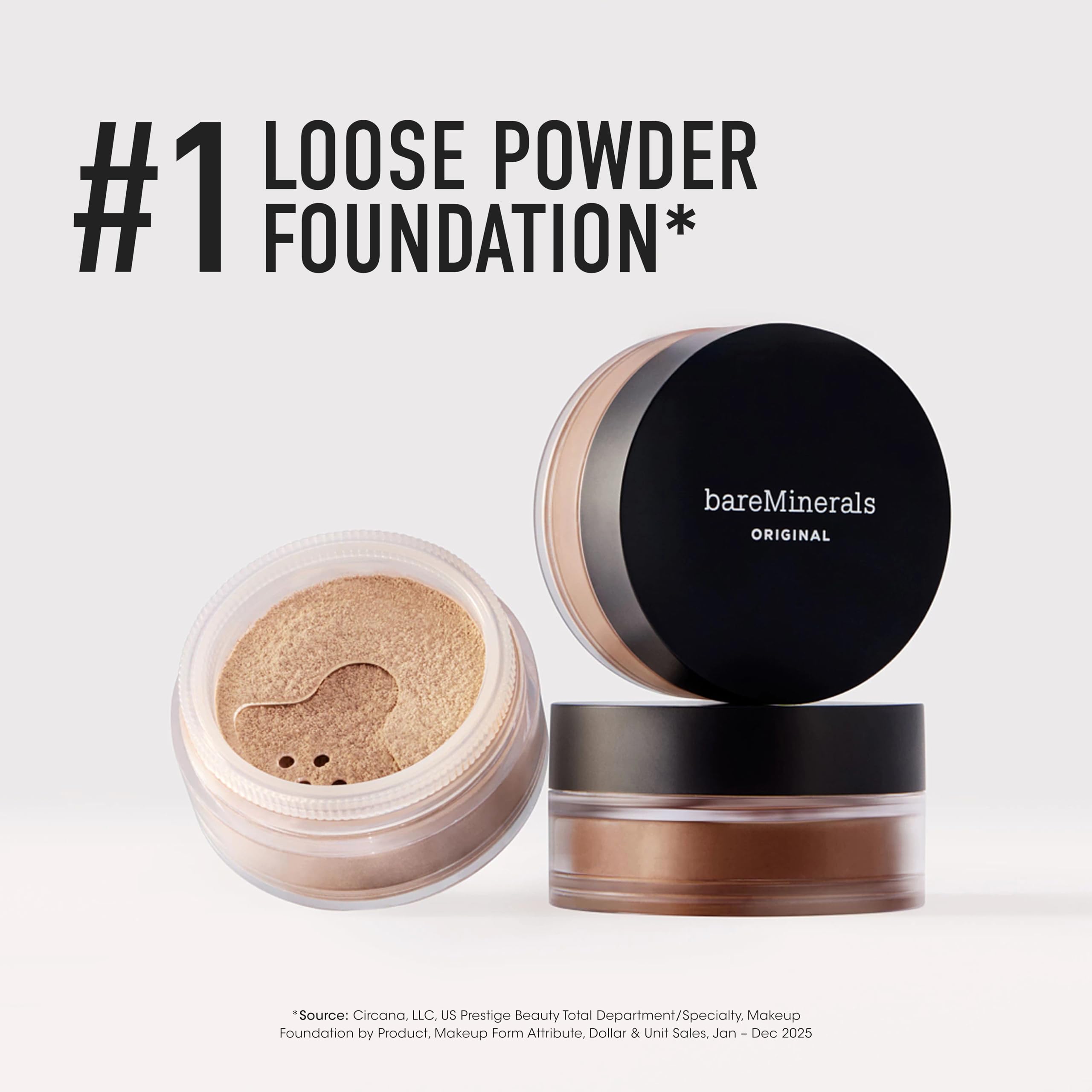 Original Loose Powder Foundation Spf 15 Tan 19 Vegan Cruelty Free Dermatologist