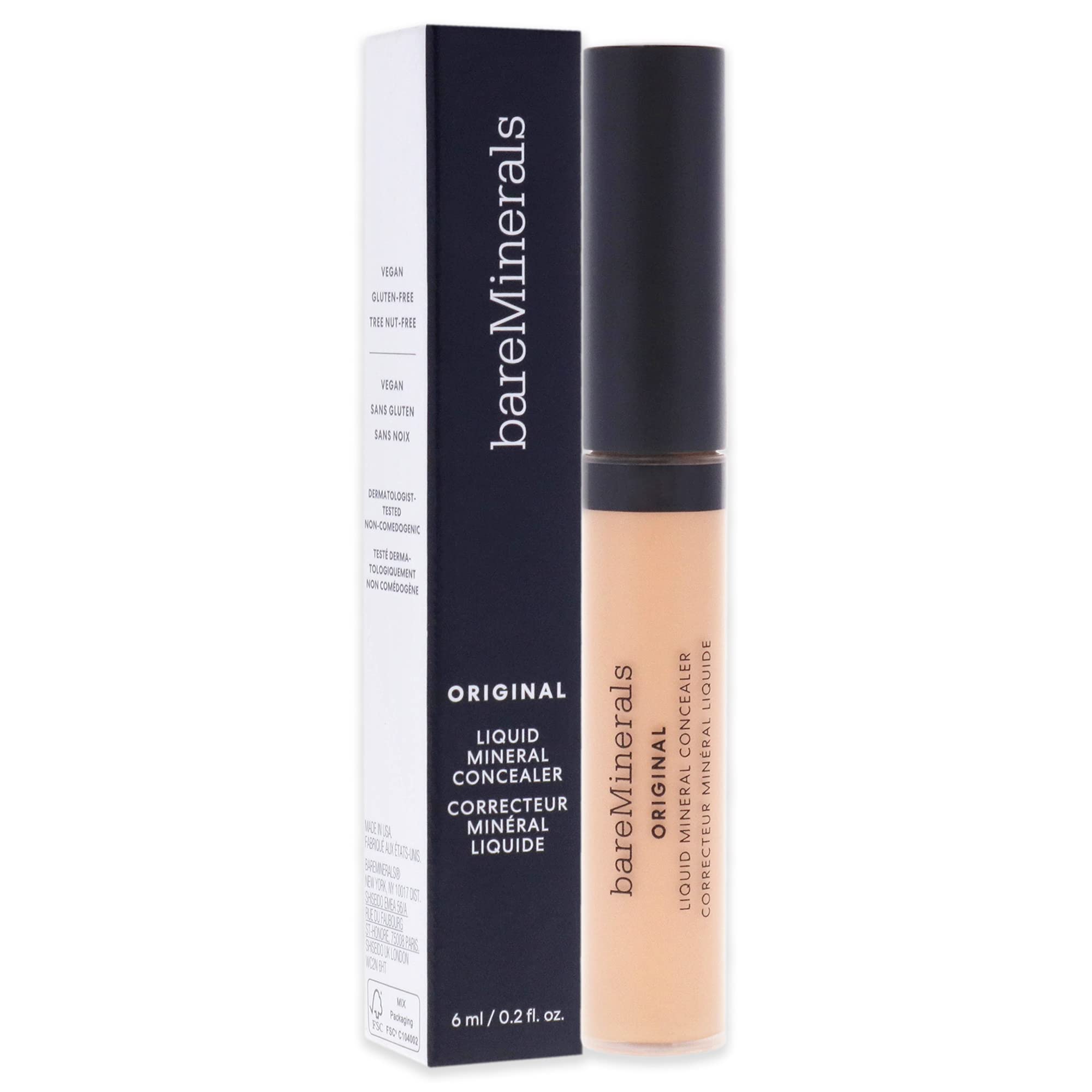 Bareminerals Original Liquid Mineral Concealer #2n Light 0.2 oz - Thumbnail 3