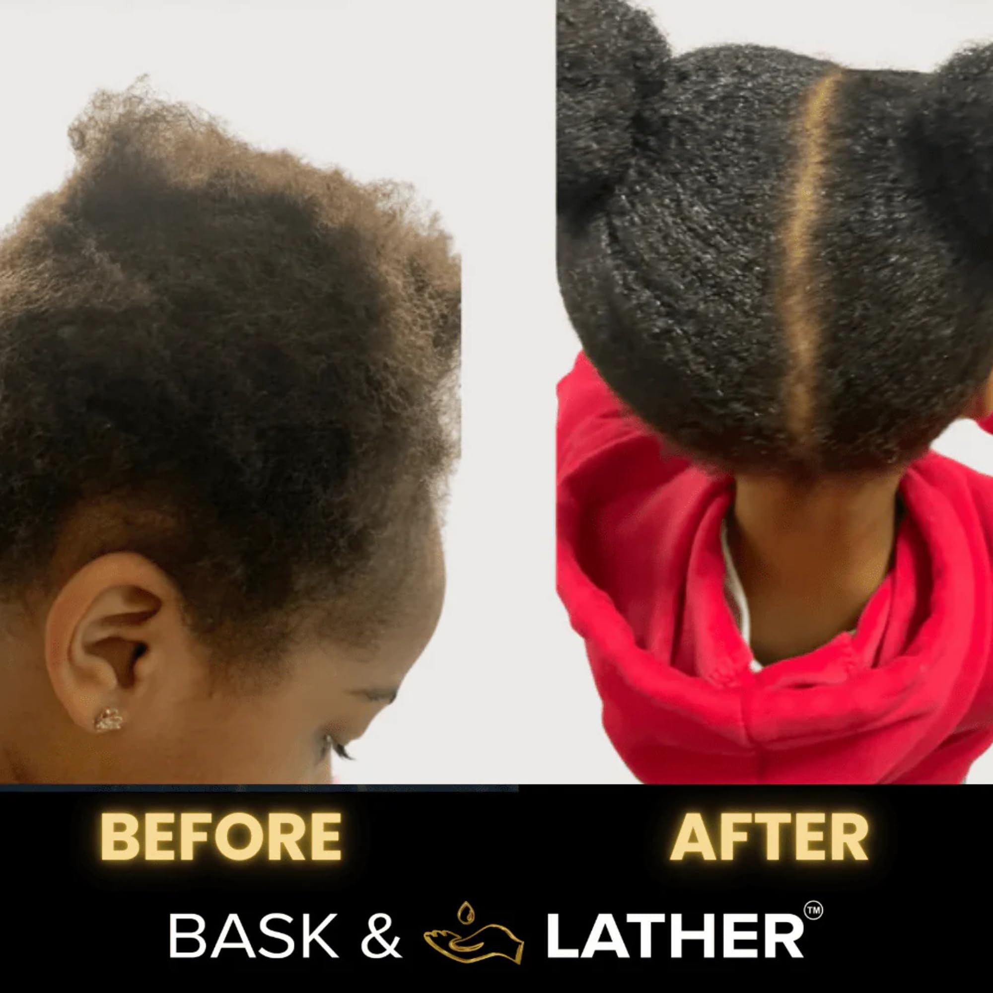Bask Lather Replenish Conditioner Deep Hydrating Natural Formula for Elasticity - Thumbnail 3
