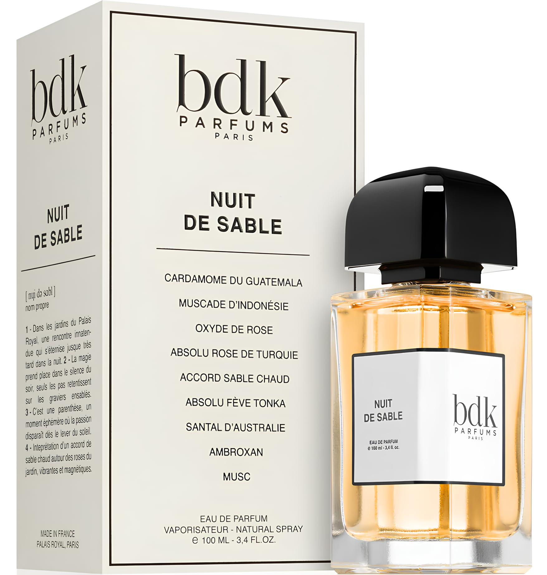 Bdk Nuit de Sable 3.4 U France 21pcs Bybox EDP