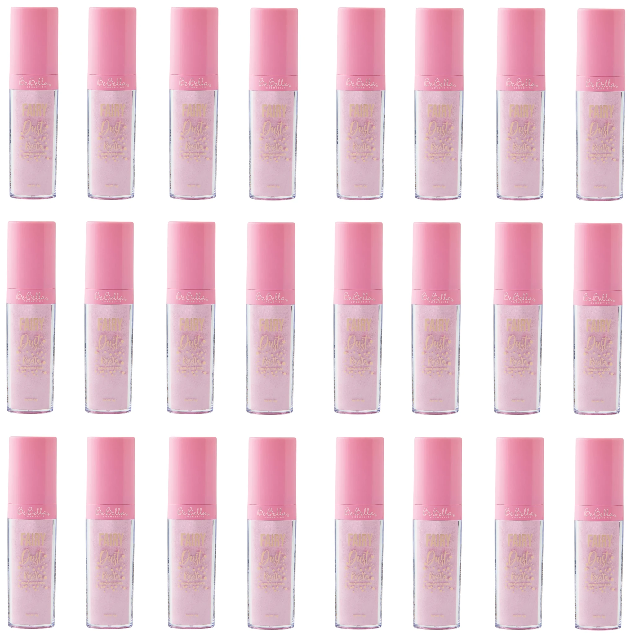 (24-pack) Be Bella Cosmetics Fairy Dust Highlighter Stick Rosseta (Set)