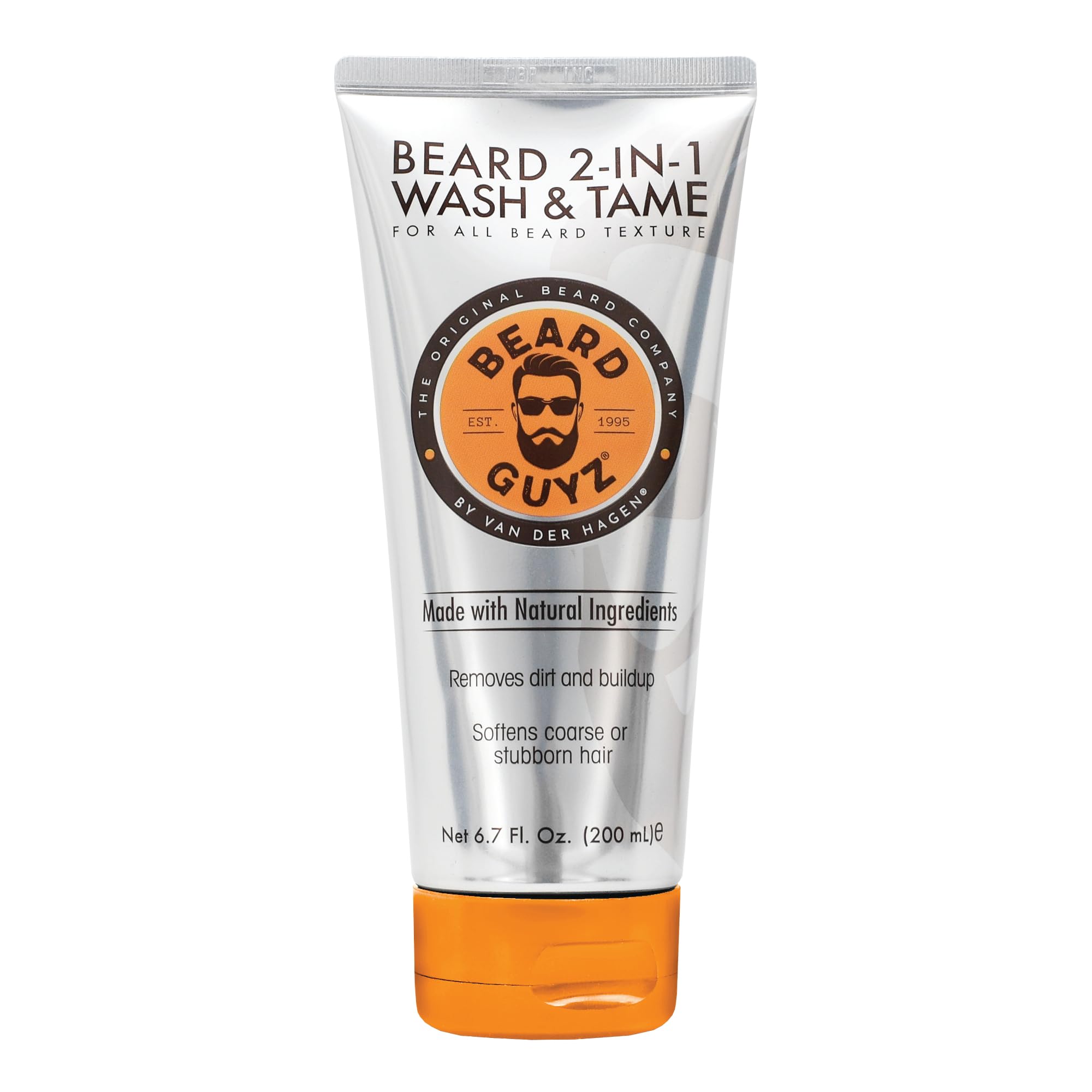 Beard Guyz 2 In 1 Beard Wash and Conditioner Deep Cleansing Beard Shampoo - Thumbnail 2