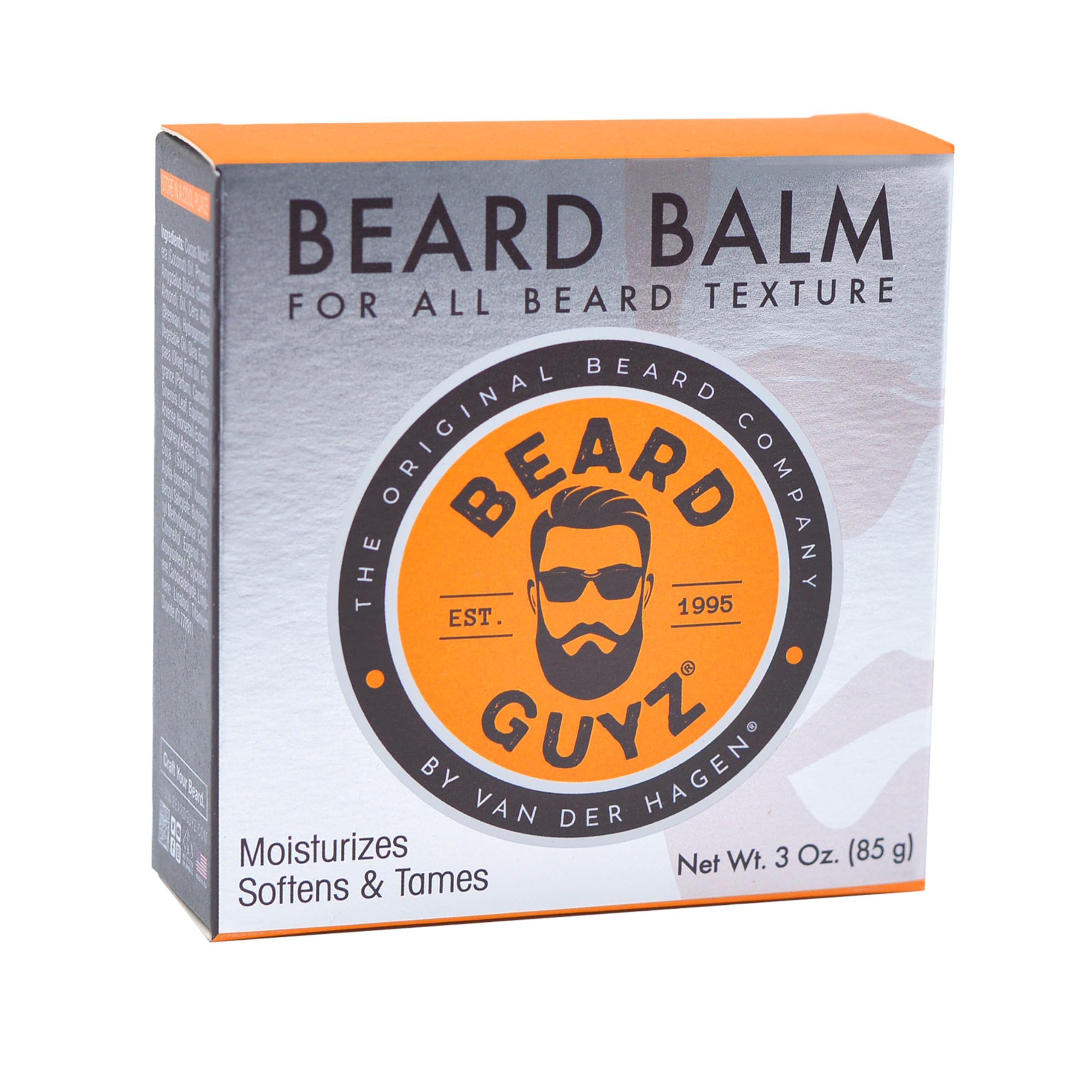 Beard Guyz Beard Balm Beard Conditioner and Styler Softens Tames and - Thumbnail 2