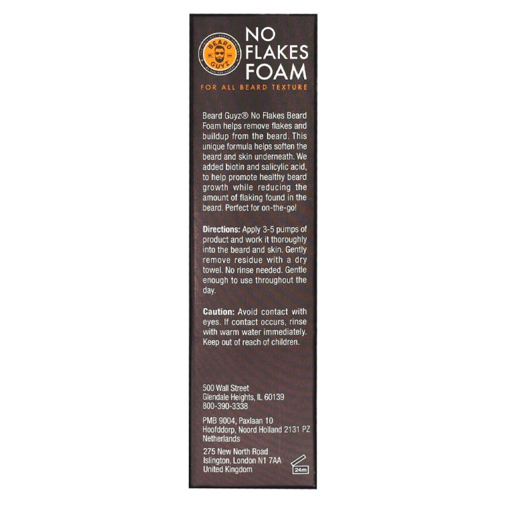 Beard Guyz No Flakes Foam 1.7 oz - Thumbnail 3