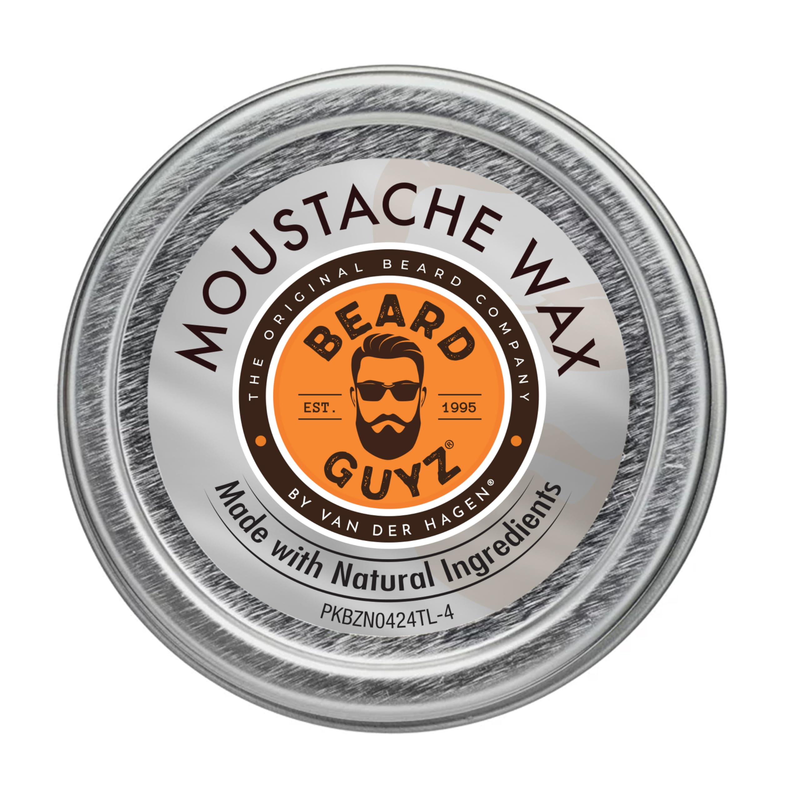 Beard Guyz Moustache Wax Strong Hold Styling for Mustache Facial Hair Natural