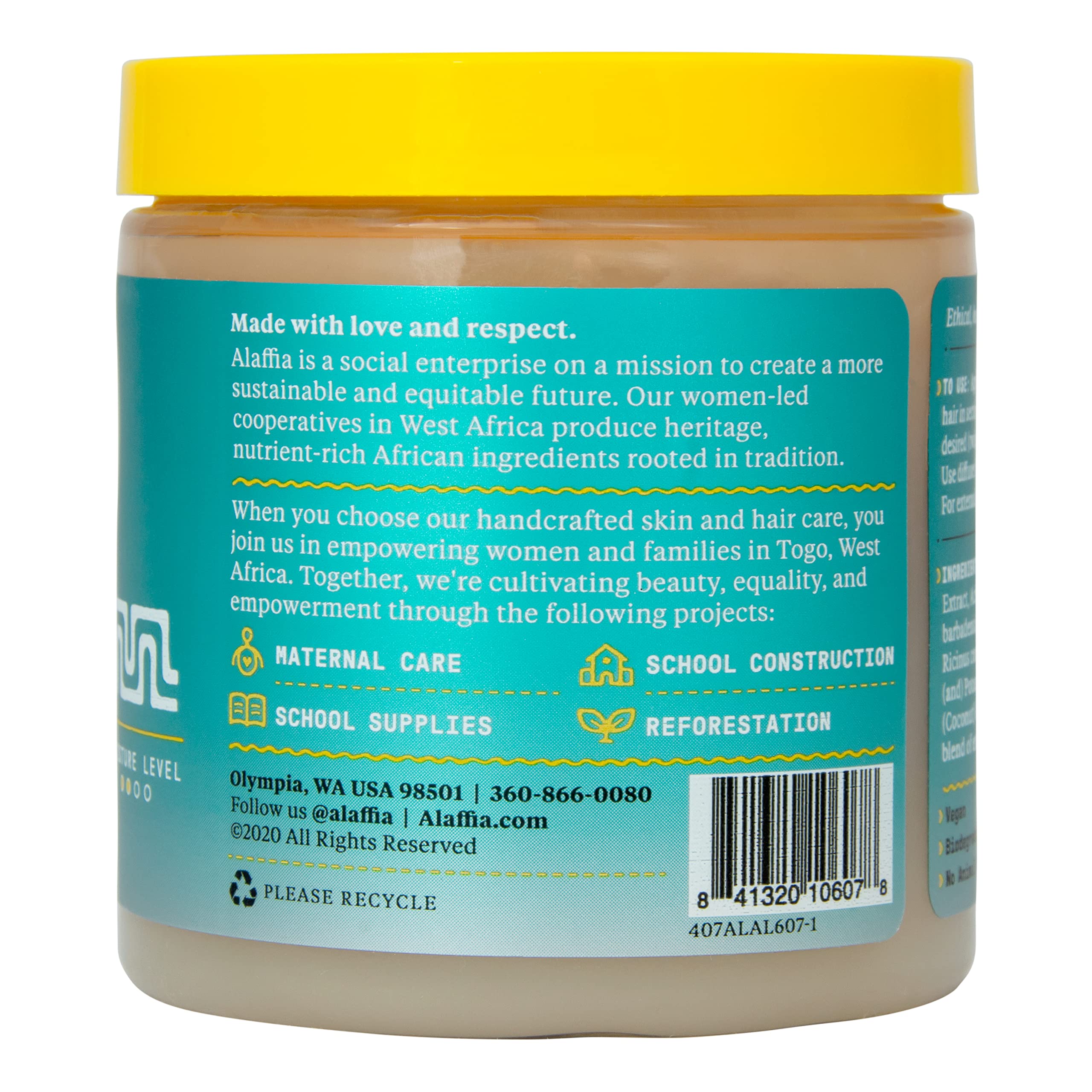 Alaffia Beautiful Curls Curl Enhance Defining Gel Wavy To Curly Hair Products - Thumbnail 2