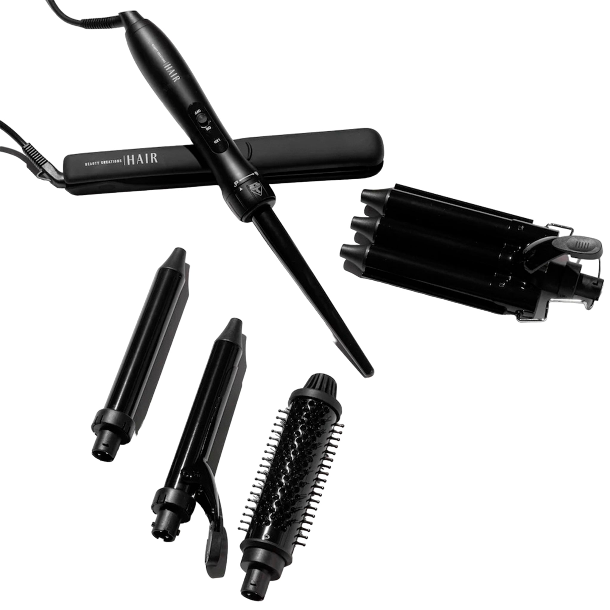 (1) Beauty Creations 5 In 1 Multitasker Hair Set - Black - Thumbnail 3