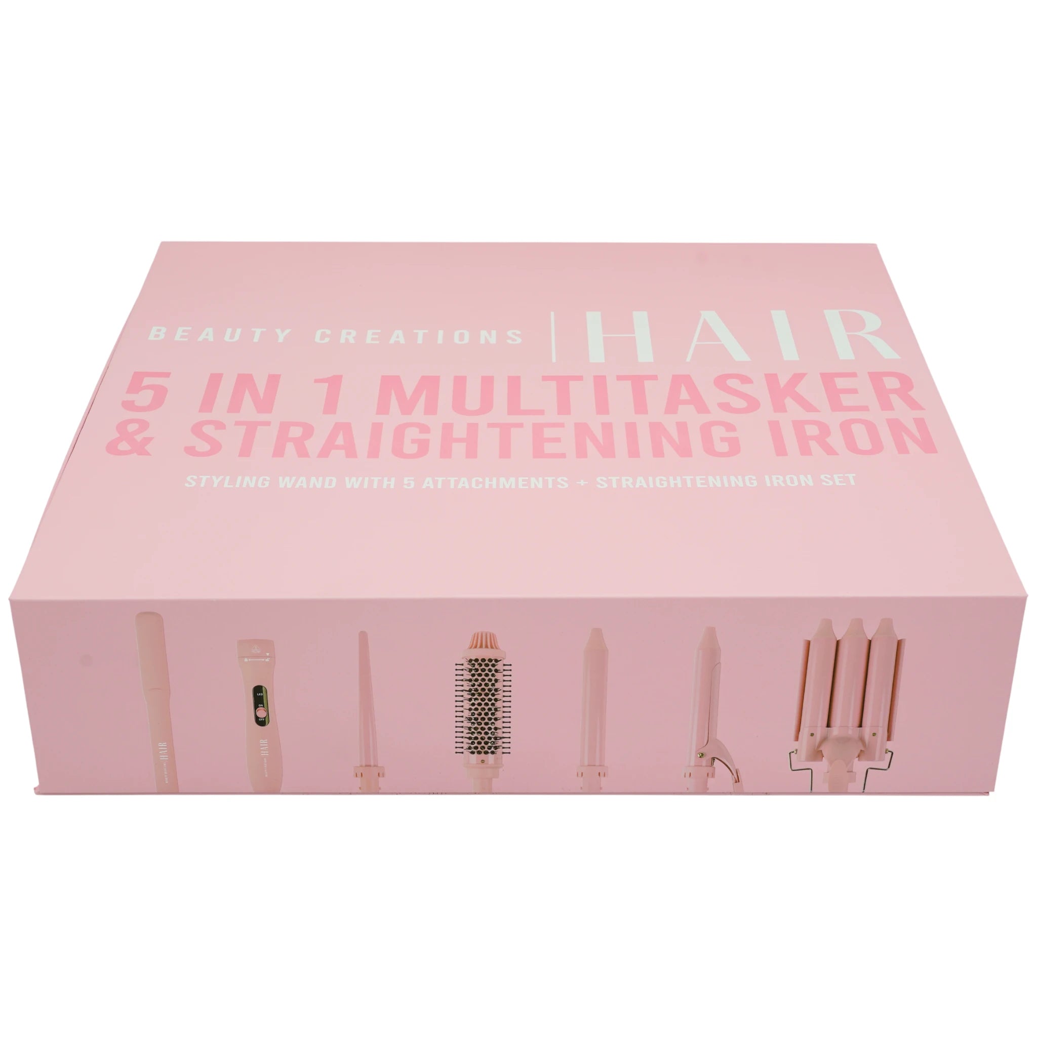 (1) Beauty Creations 5 In 1 Multitasker Hair Set - Pink - Thumbnail 3
