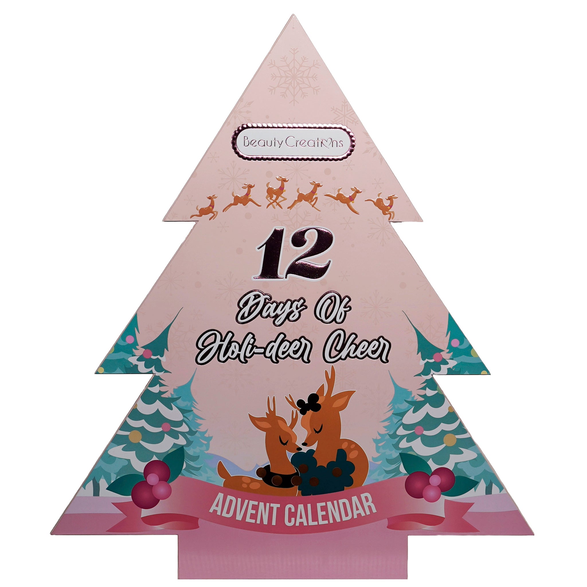 (1) Beauty Creations Advent Calendar - 12 Days Of Holideer Cheer