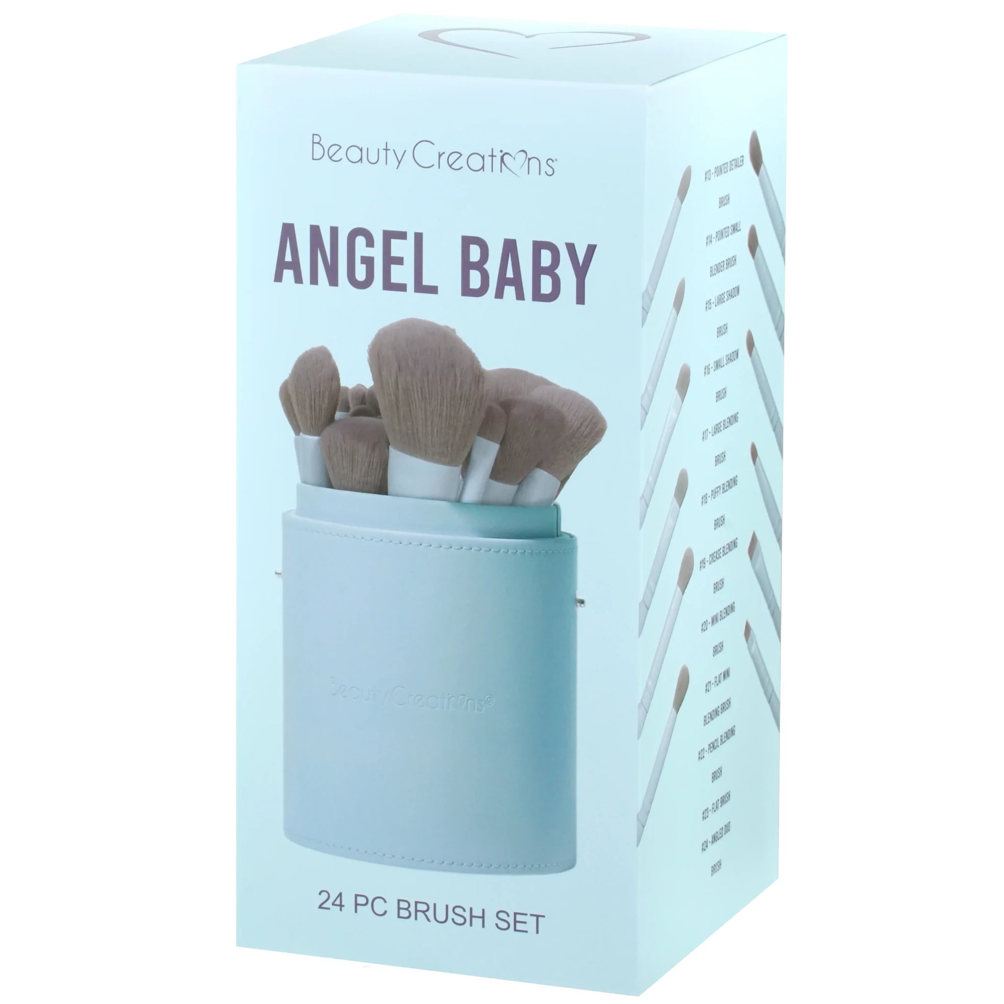 (1) Beauty Creations Angel Baby 24 Pc Brush (Set) - Thumbnail 3
