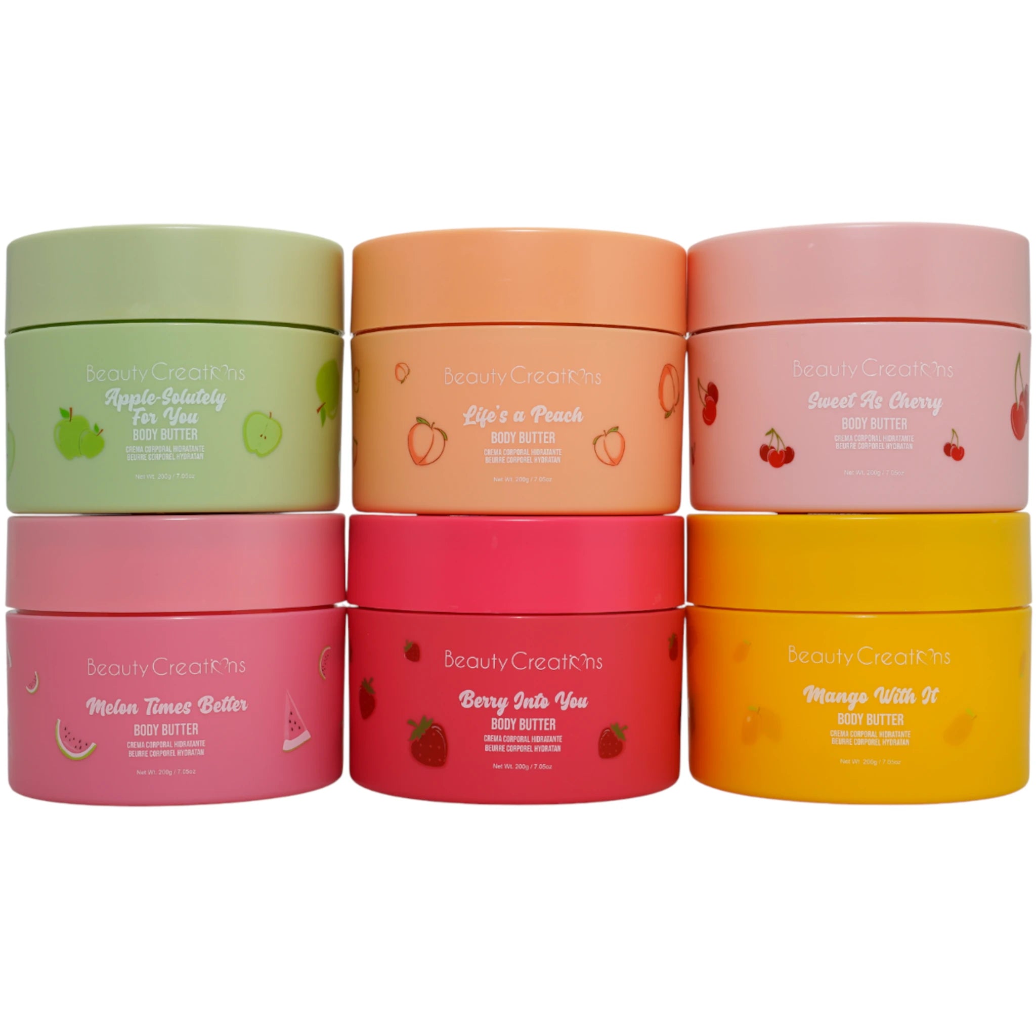 (4-pack) Fruity Body Scrub by Janet's beauty shop.com