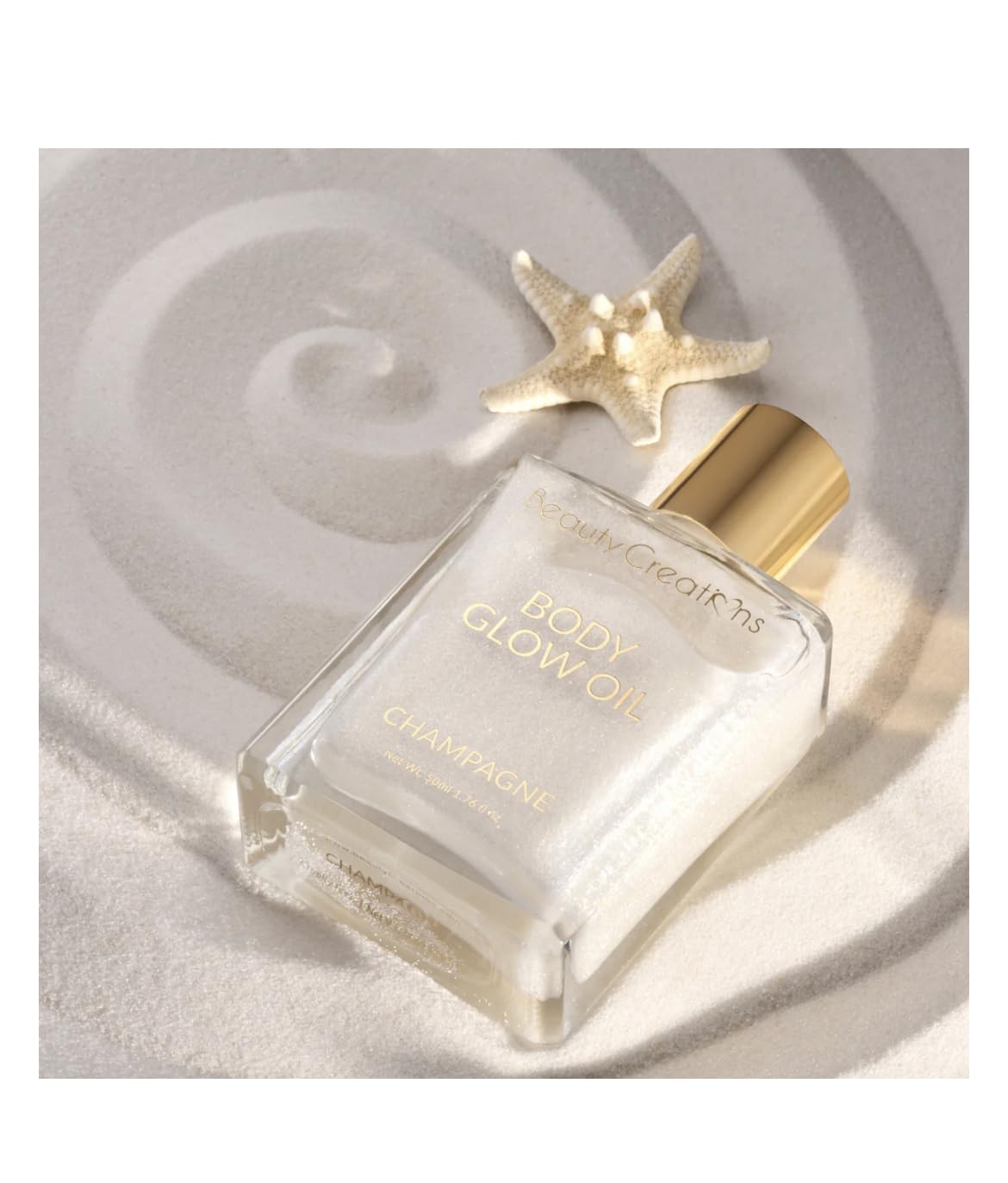 (12-pack) body glow oil (BODY GLOW - CHAMPAGNE) - Thumbnail 2
