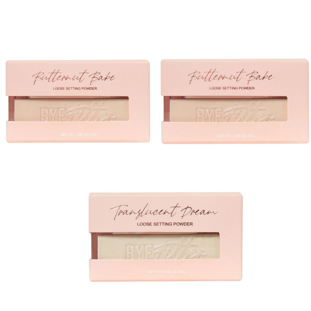 (6-pack) Beauty Creations Bye Filter Loose Setting Powder Assorted (Set) - Thumbnail 2