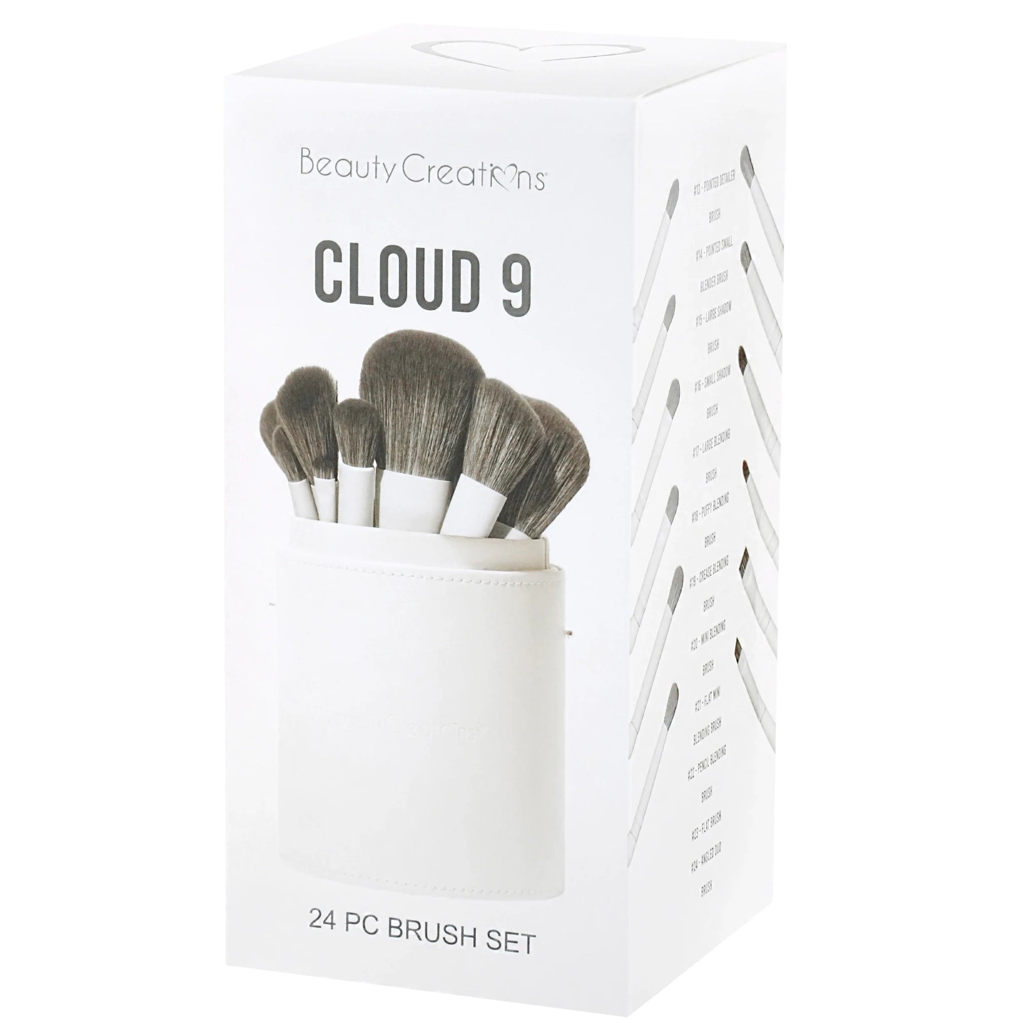 (1) Beauty Creations Cloud 9 - 24 Pc Brush (Set) - Thumbnail 3
