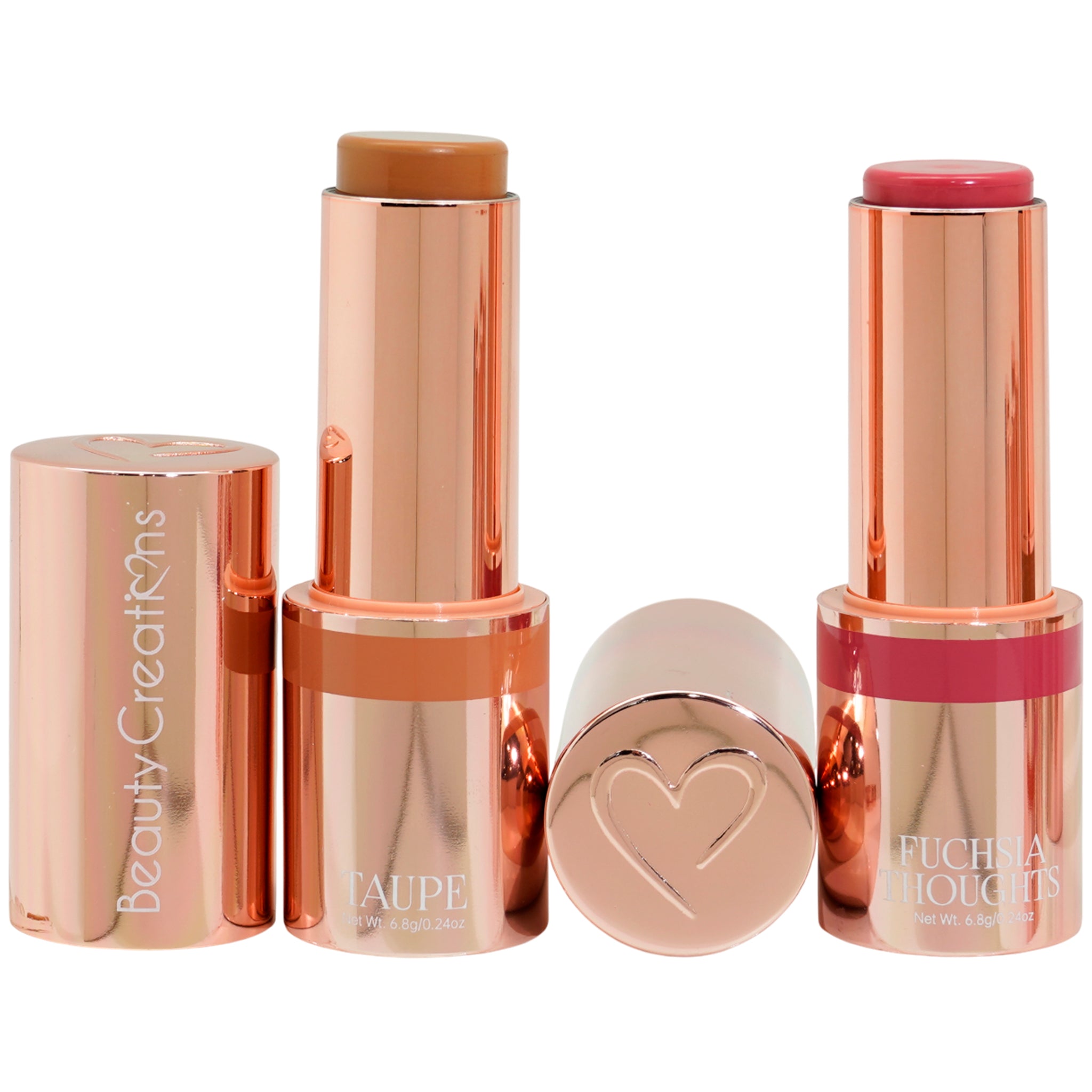 (72-pack) Taupe Contour Sticks by TASTE OF GLAM - Thumbnail 3