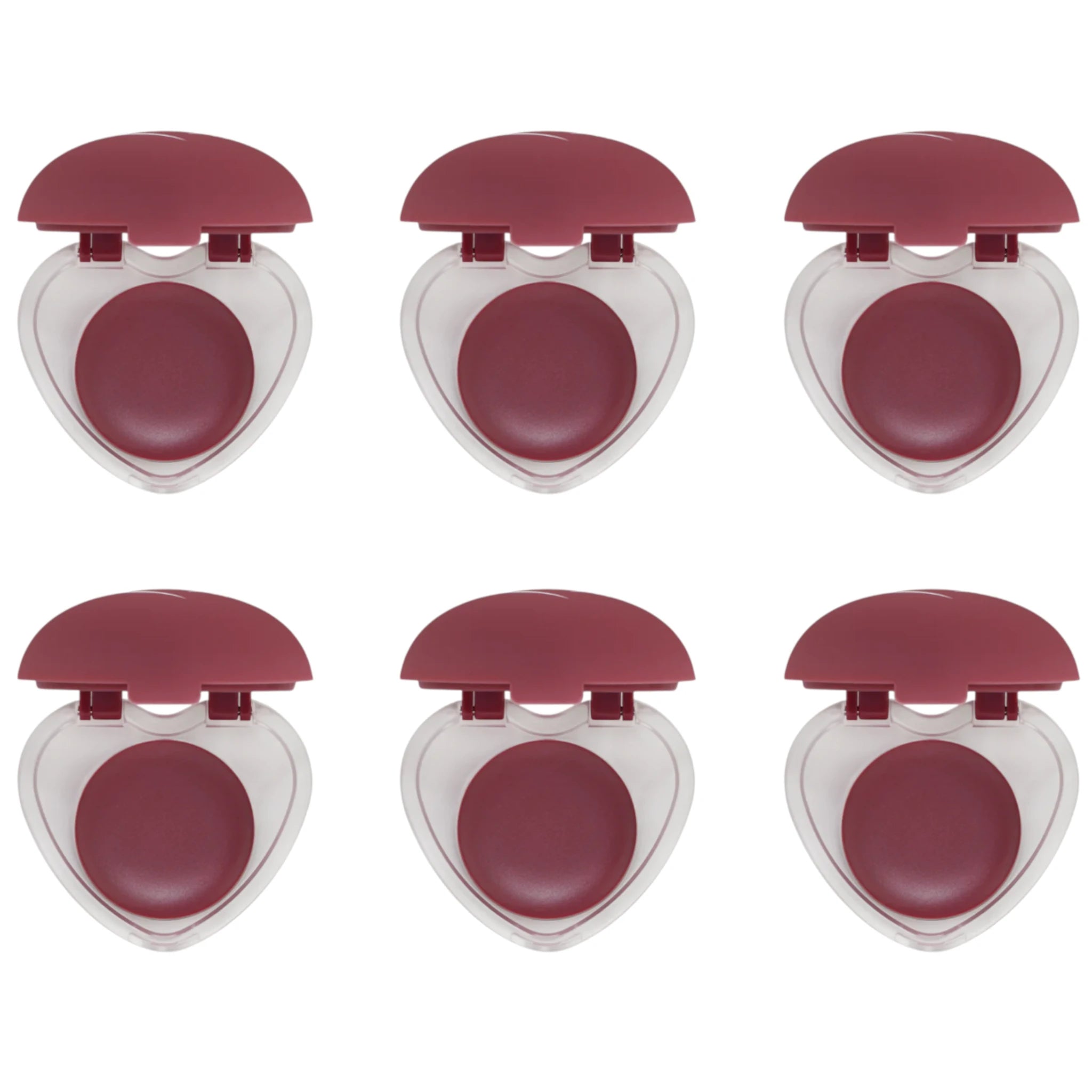 (6-pack) Beauty Creations Cutie Lip & Cheek Putty Deep Berry
