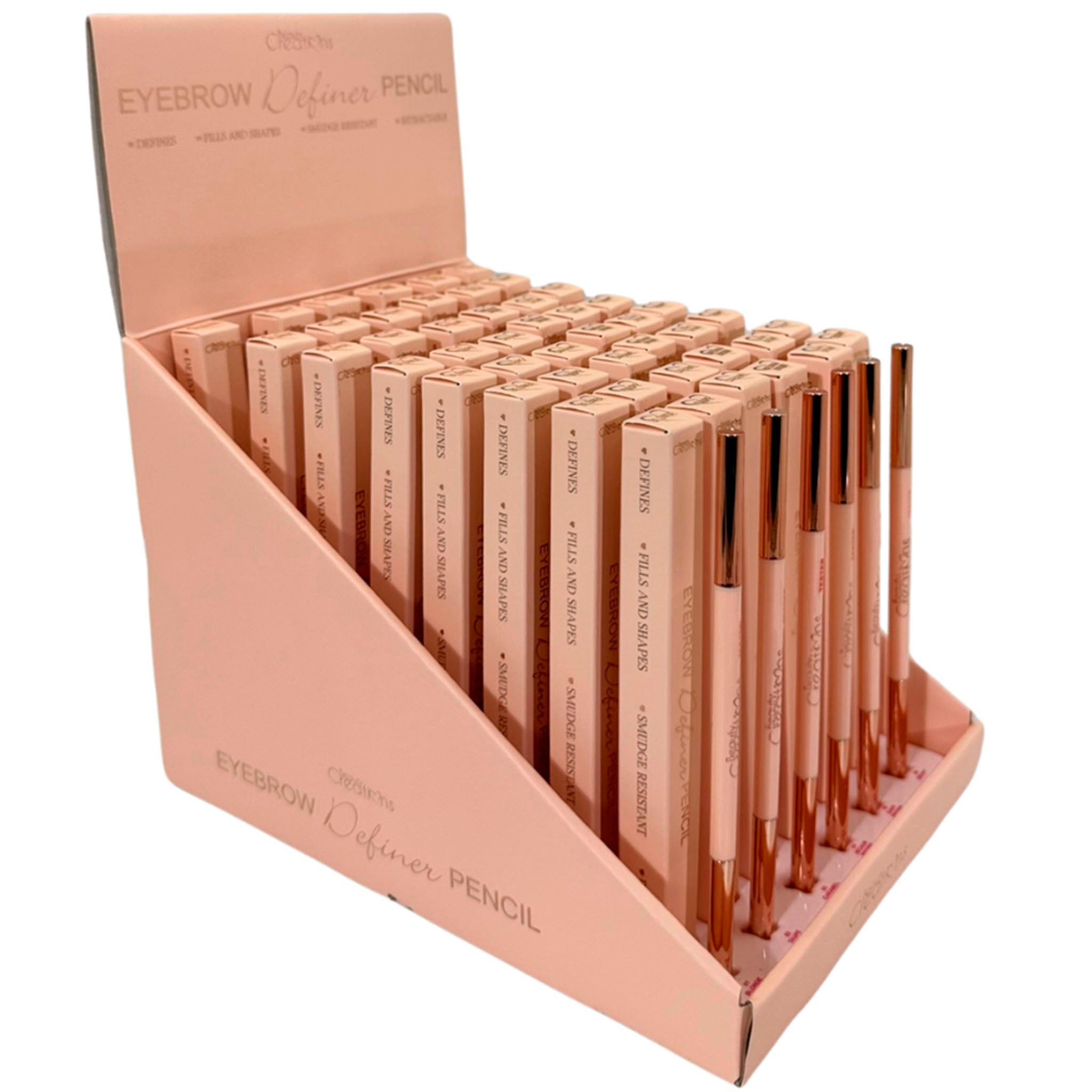 (48-pack) BEAUTY CREATIONS - Eyebrow Definer Pencil (Various Shades) - Thumbnail 2