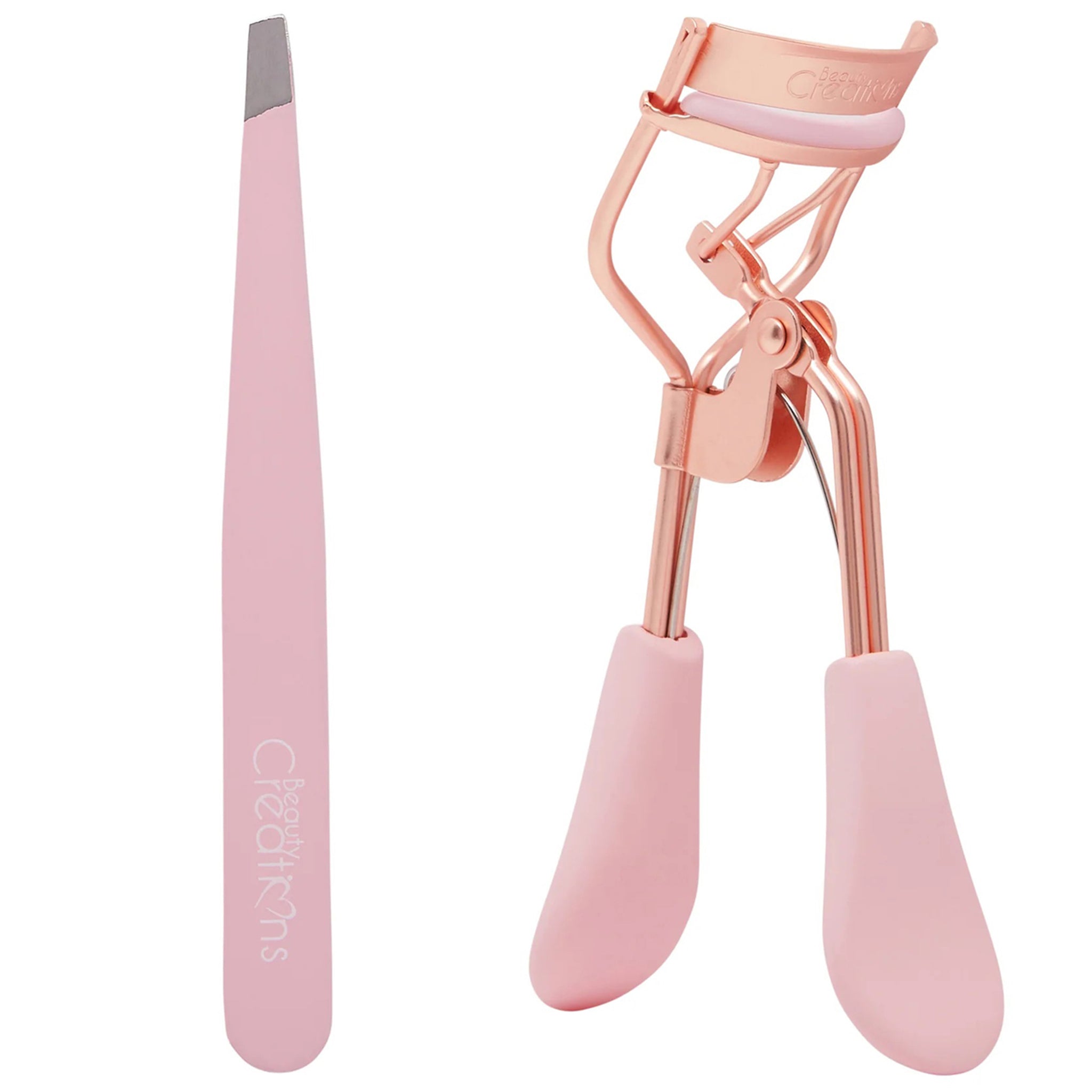 (12-pack) Beauty Creations Eyelash Curler & Tweezer (Set)