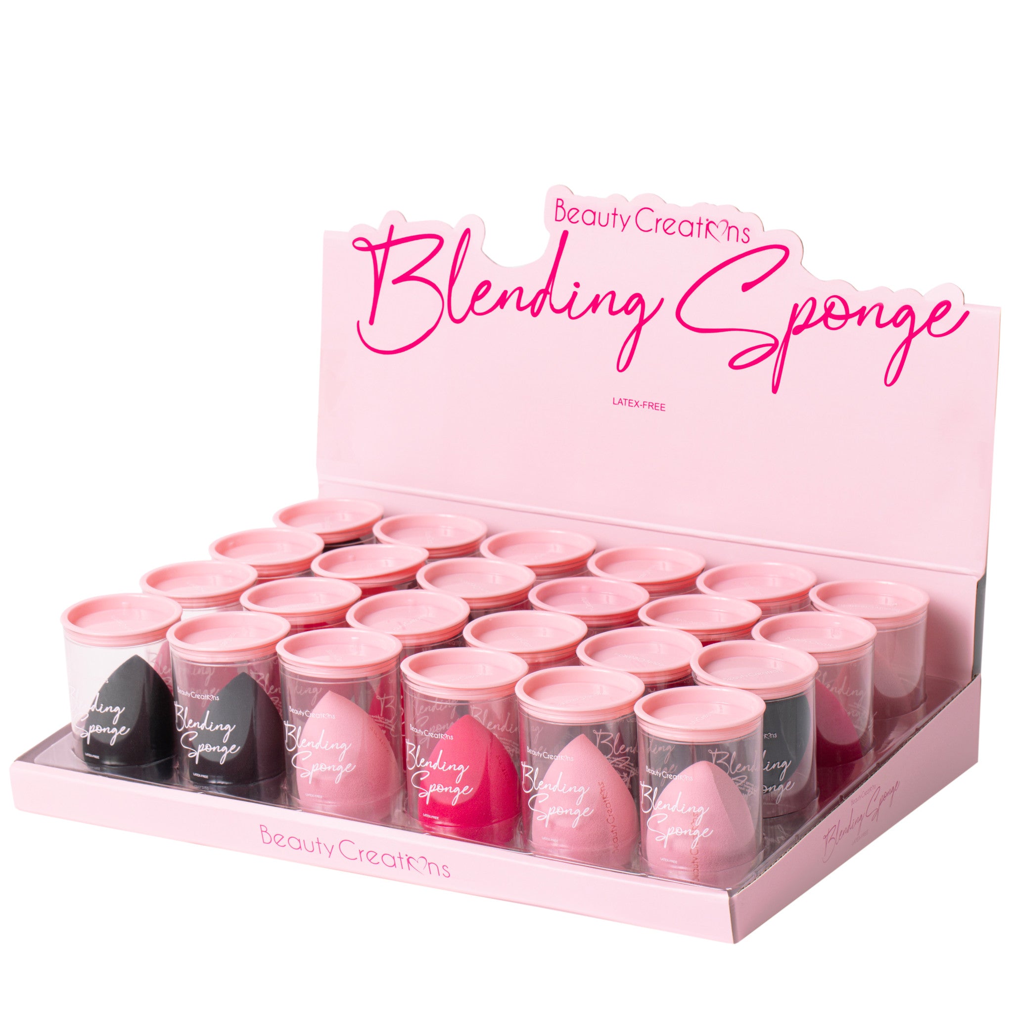 (24-pack) Beauty Creations Flawless Stay Blending Sponge