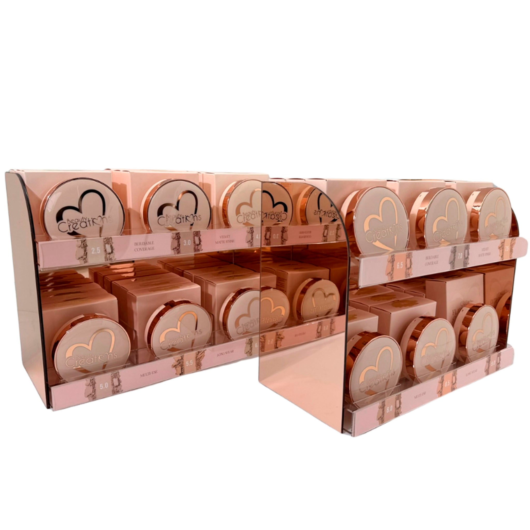 (72-pack) Beauty Creations Flawless Stay Powder Foundation + 12 Tester - Thumbnail 2