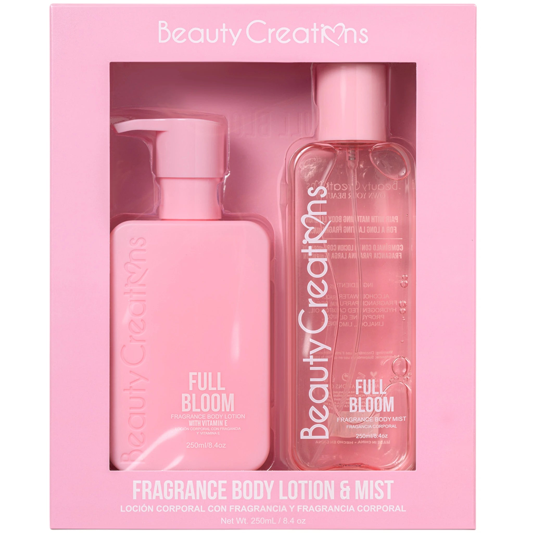 (12-pack) Beauty Creations Fragance Body Lotion & Mist Full Bloom (Set) - Thumbnail 2