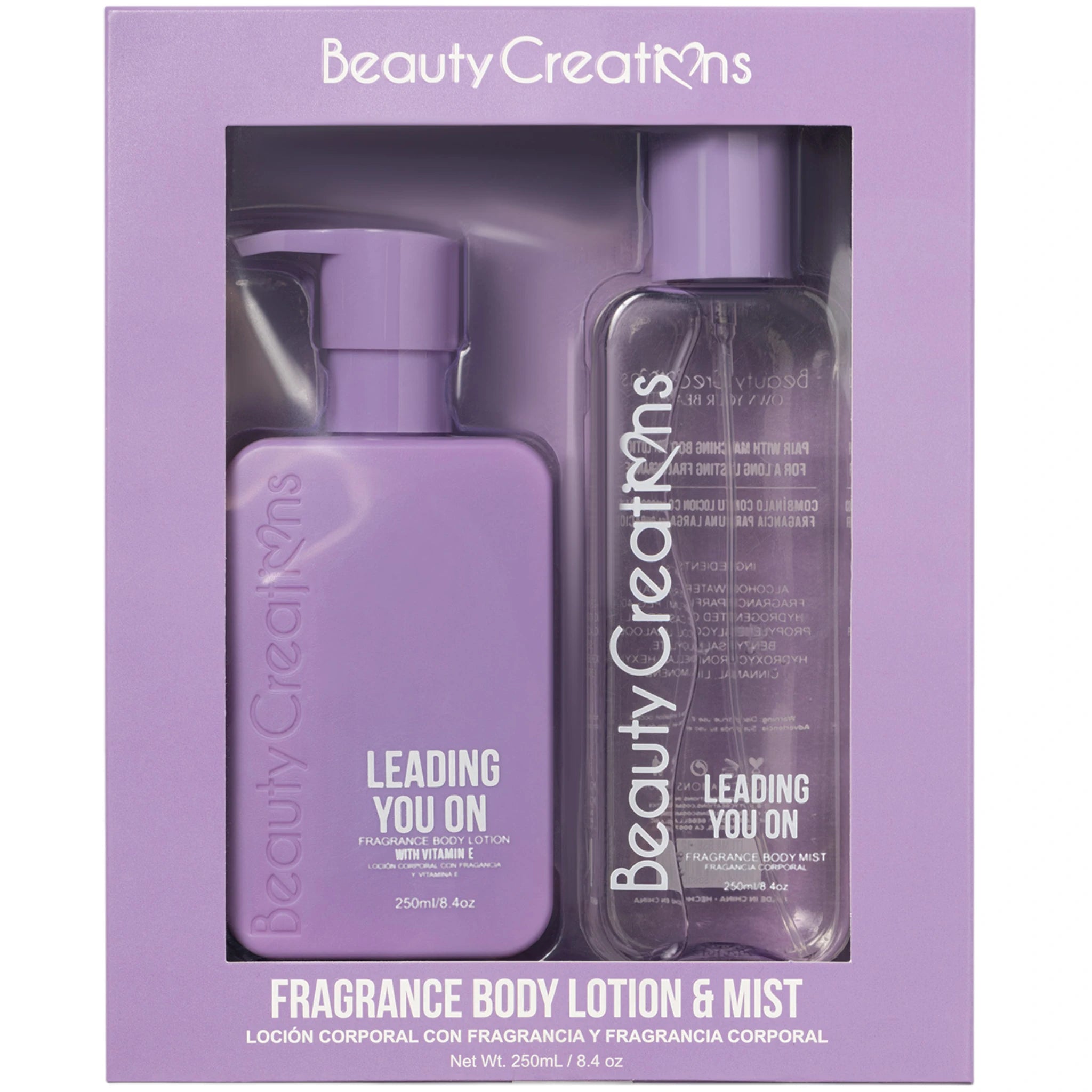 (12-pack) Beauty Creations Fragance Body Lotion & Mist Leading You On (Set) - Thumbnail 2