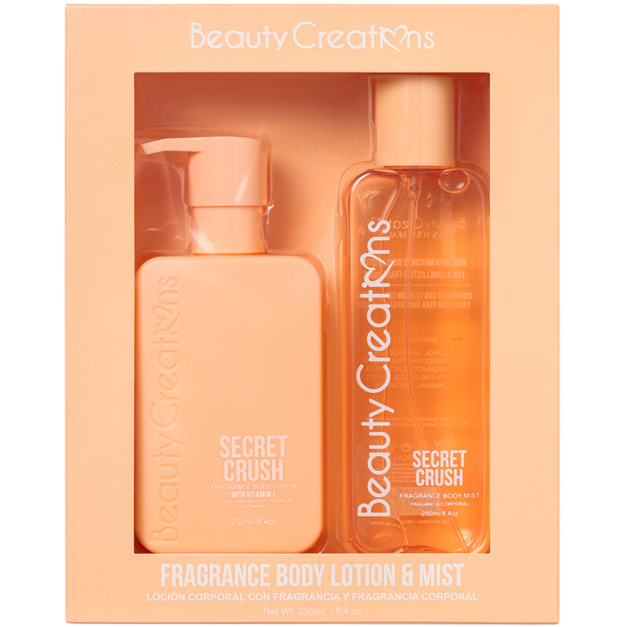 (12-pack) Beauty Creations Fragance Body Lotion & Mist Secret Crush (Set) - Thumbnail 2