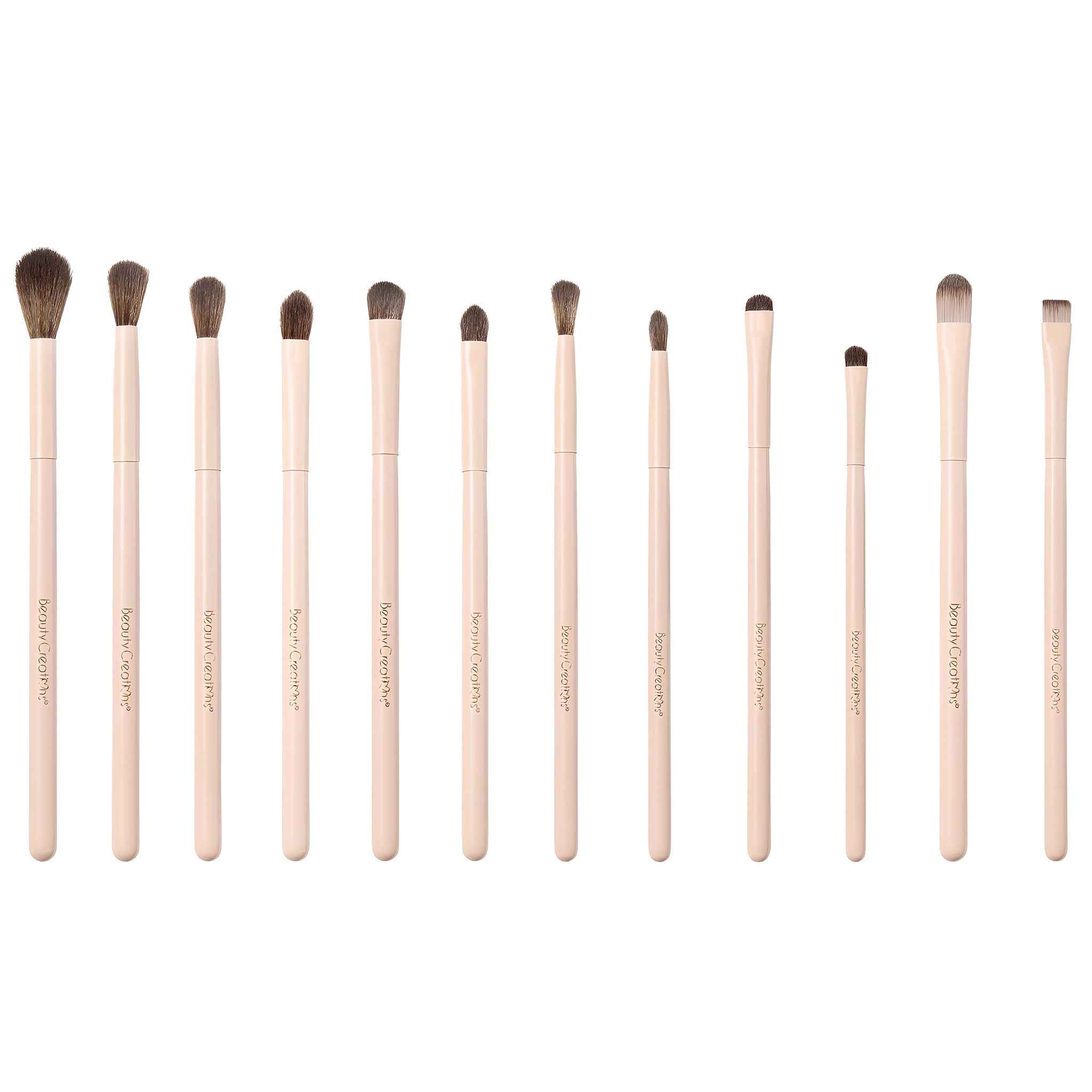 (4-pack) TASTE OF GLAM - Nude X 12-Piece Brush Set