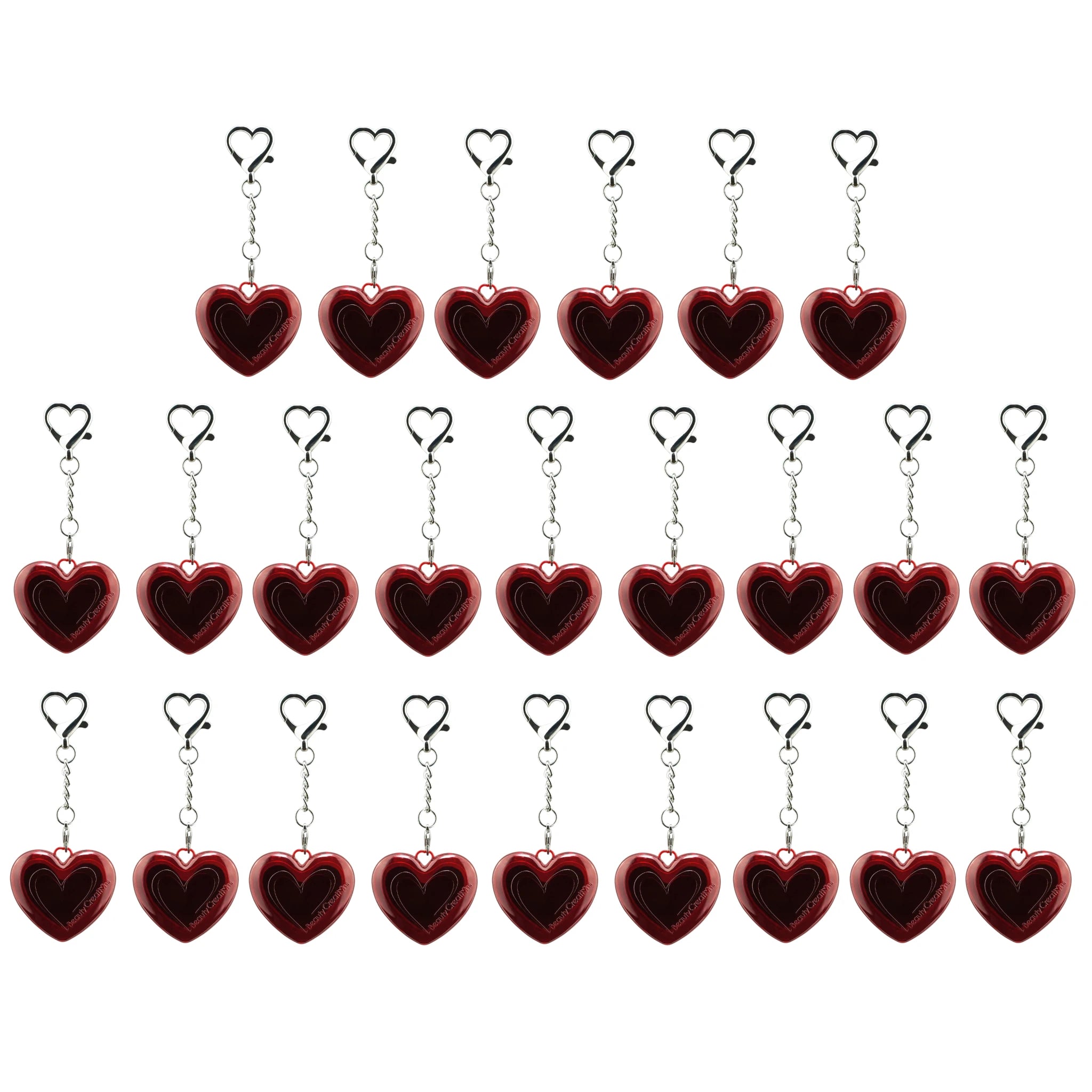 (24-pack) Beauty Creations Pout & Go Lip Balm Keychain Lychee - Thumbnail 4