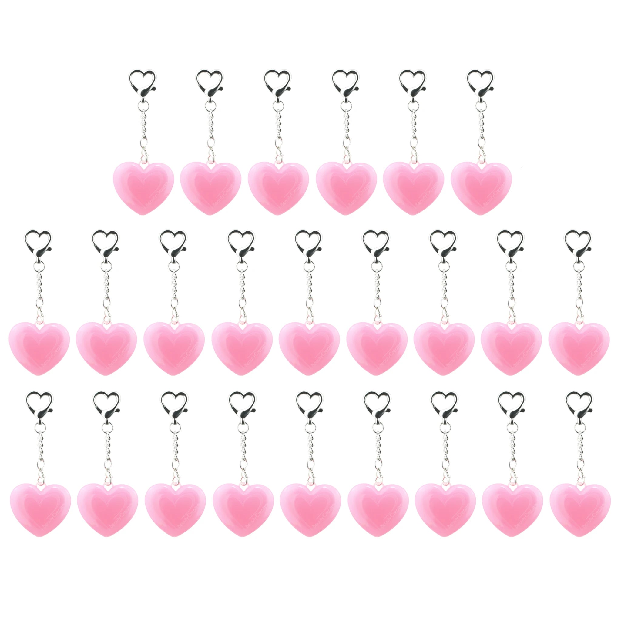 (24-pack) Beauty Creations Pout & Go Lip Balm Keychain Lychee