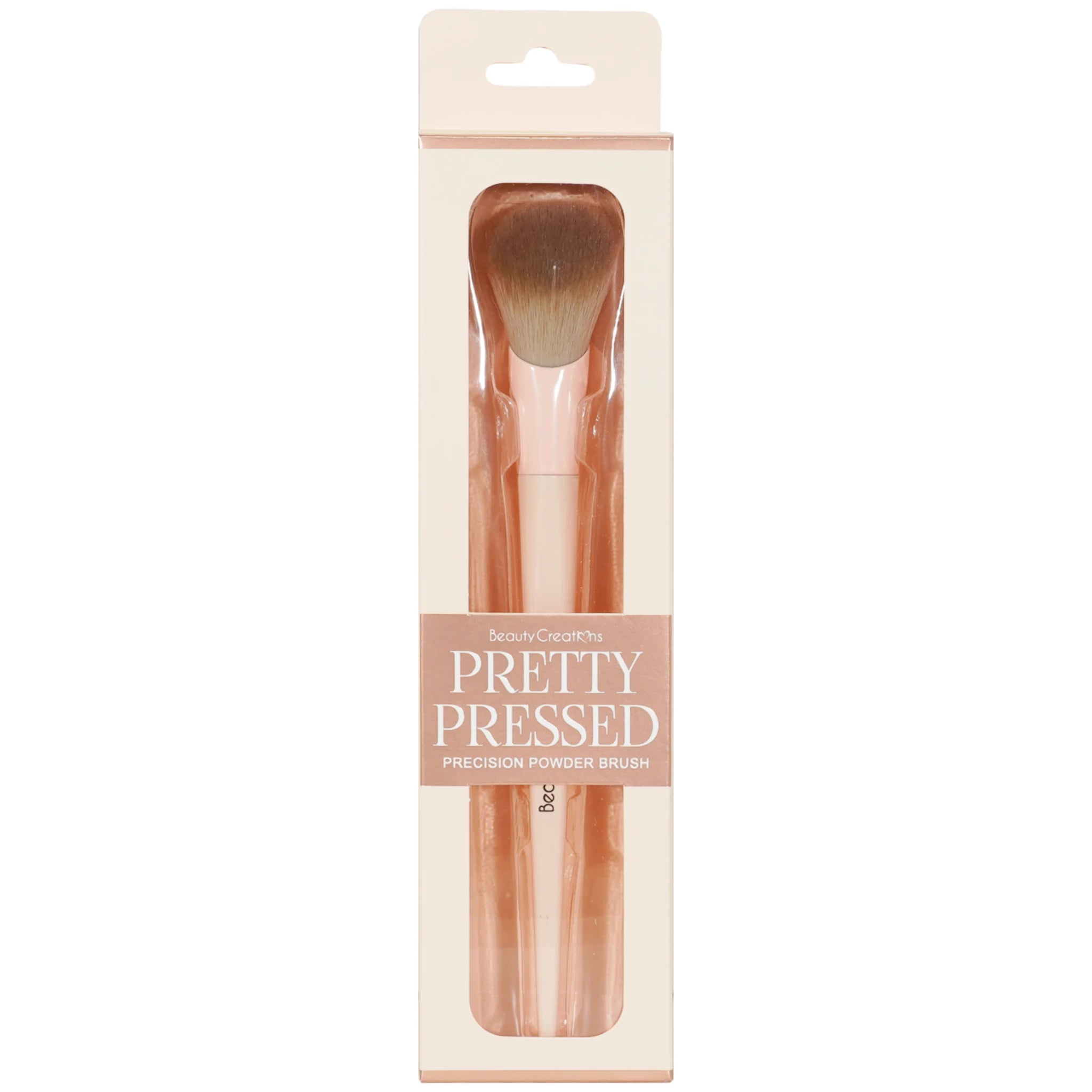 (12-pack) Beauty Creations Pretty Pressed Precision Powder Brush - Thumbnail 2