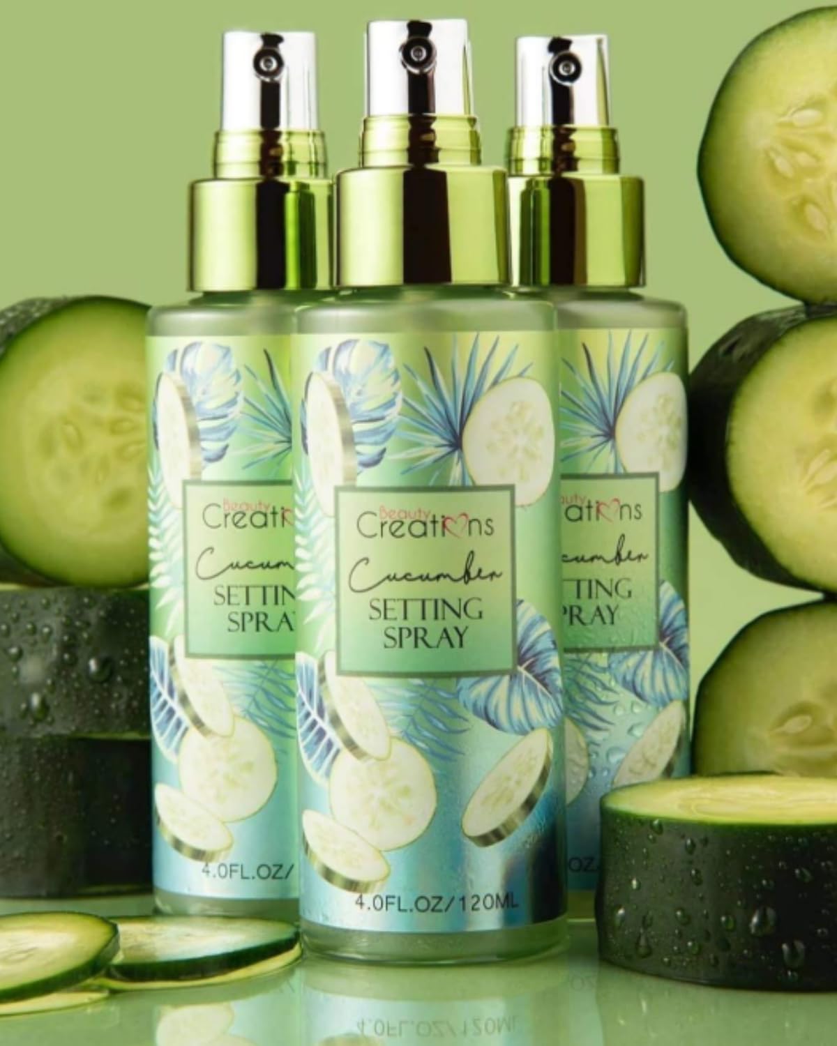 (12-pack) Beauty Creations Cucumber Setting Spray (Set)