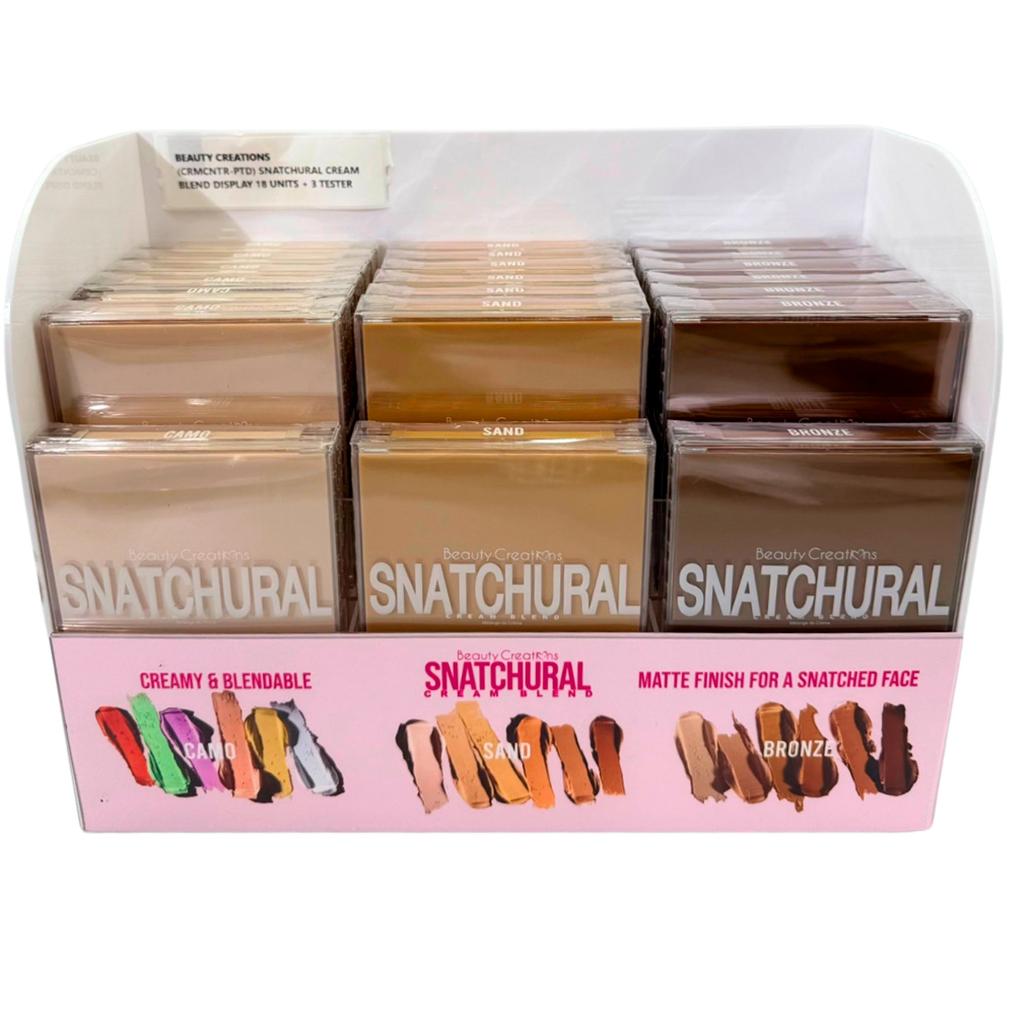 (6-pack) Snatchural Contour & Corrector by Taste Of Glam