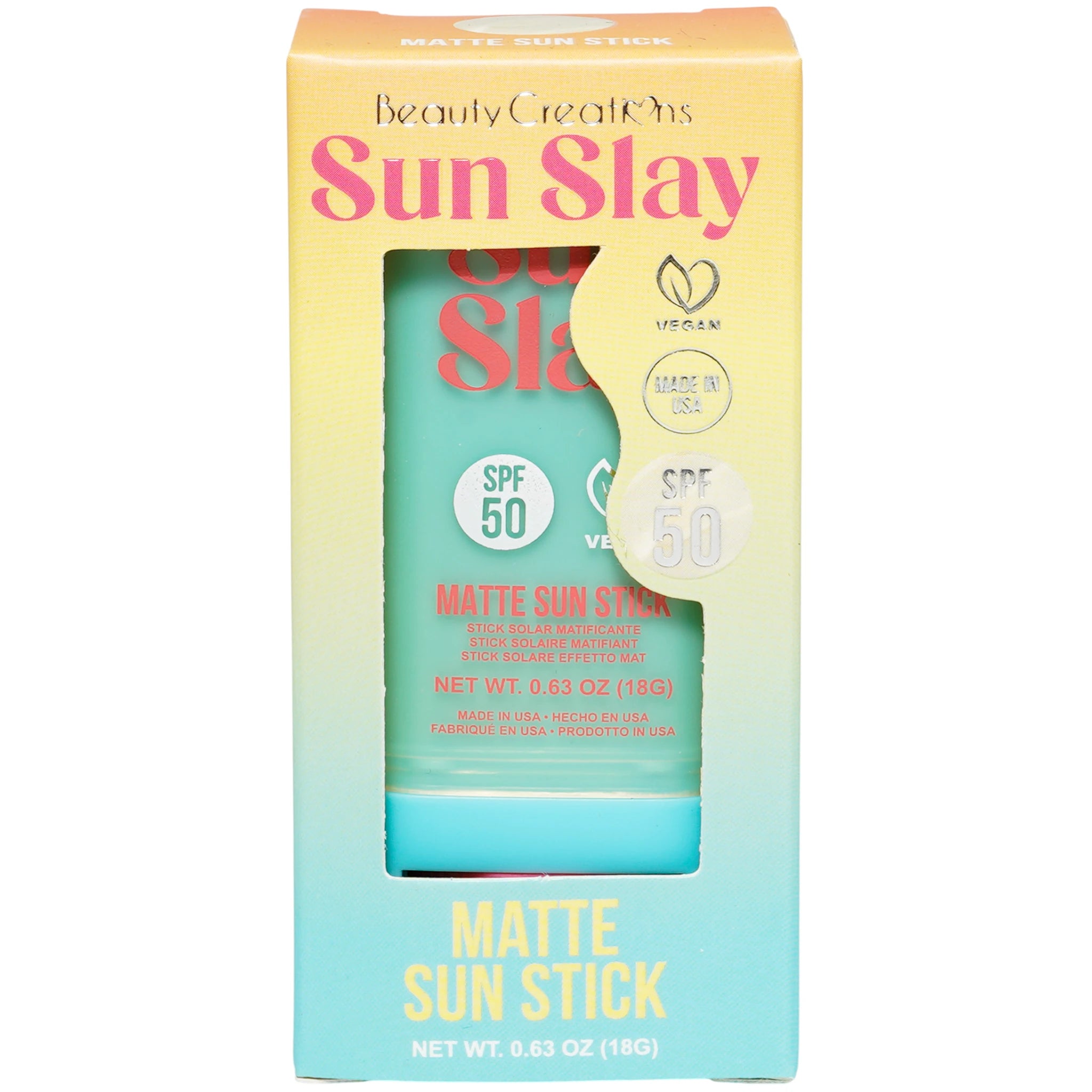 (6-pack) Beauty Creations Sun Slay Matte Sun Stick - Thumbnail 3