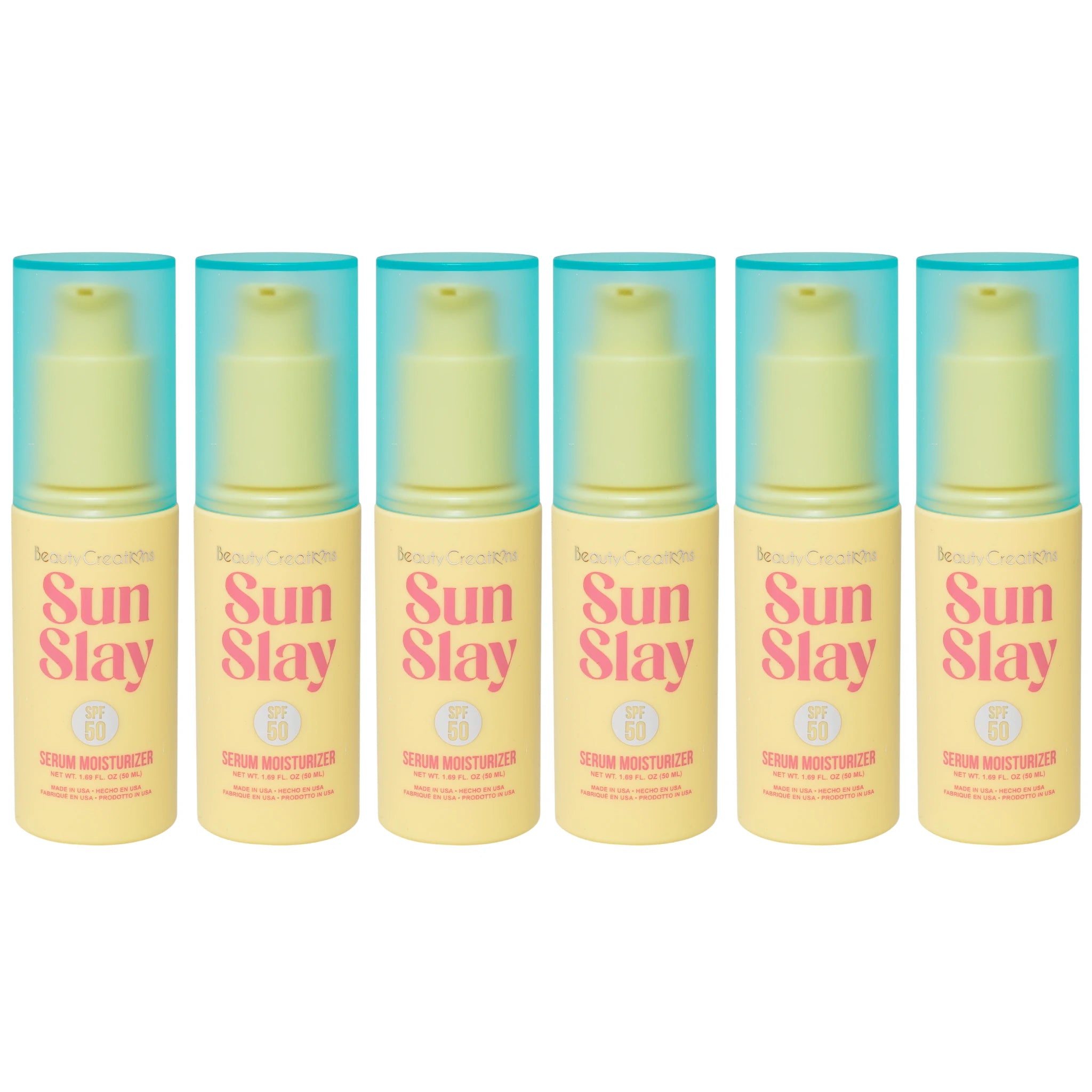 (6-pack) Beauty Creations Sun Slay Serum Moisturizer