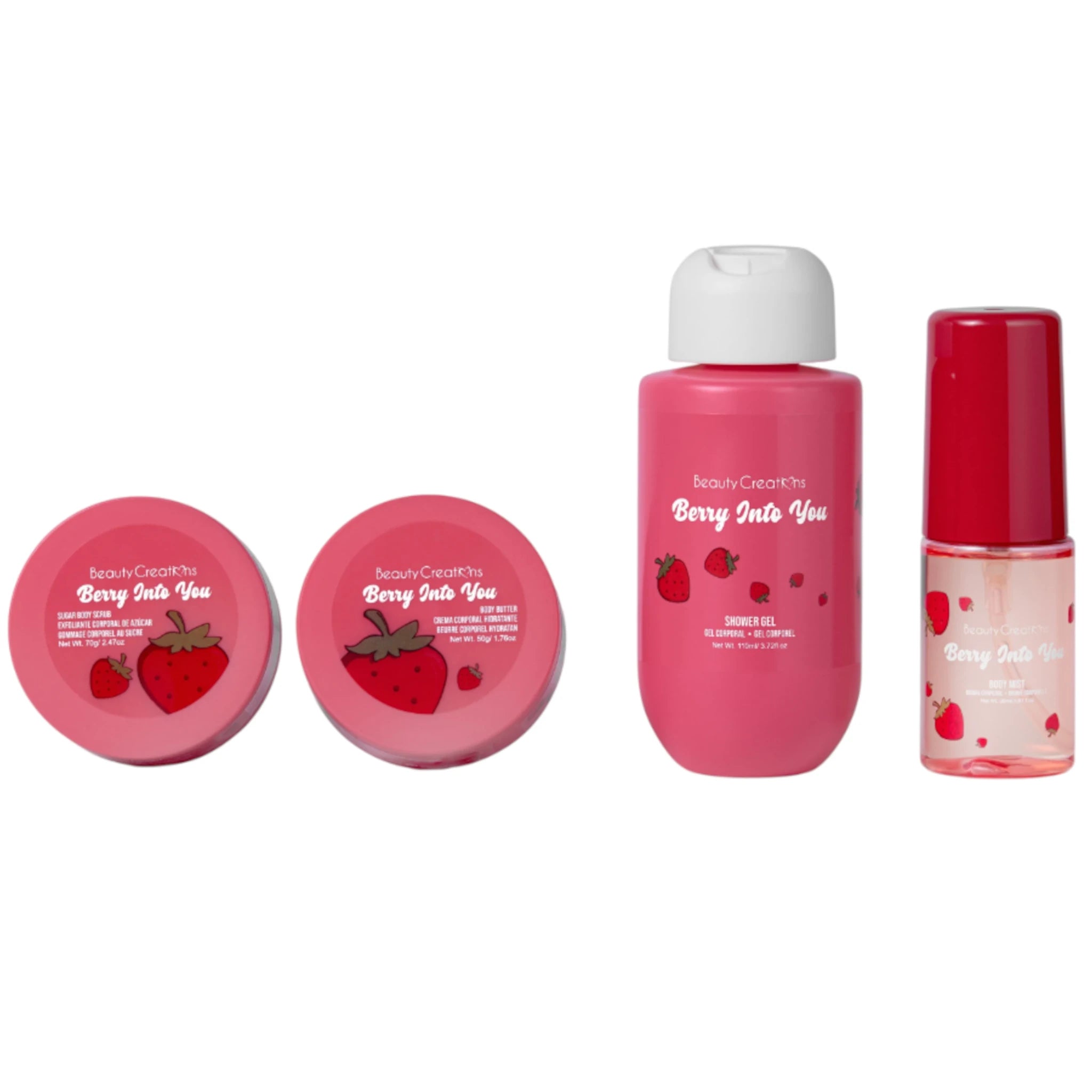 (12-pack) Beauty Creations Sweet Dose Fruity Travel Berry Into You (Set) - Thumbnail 2