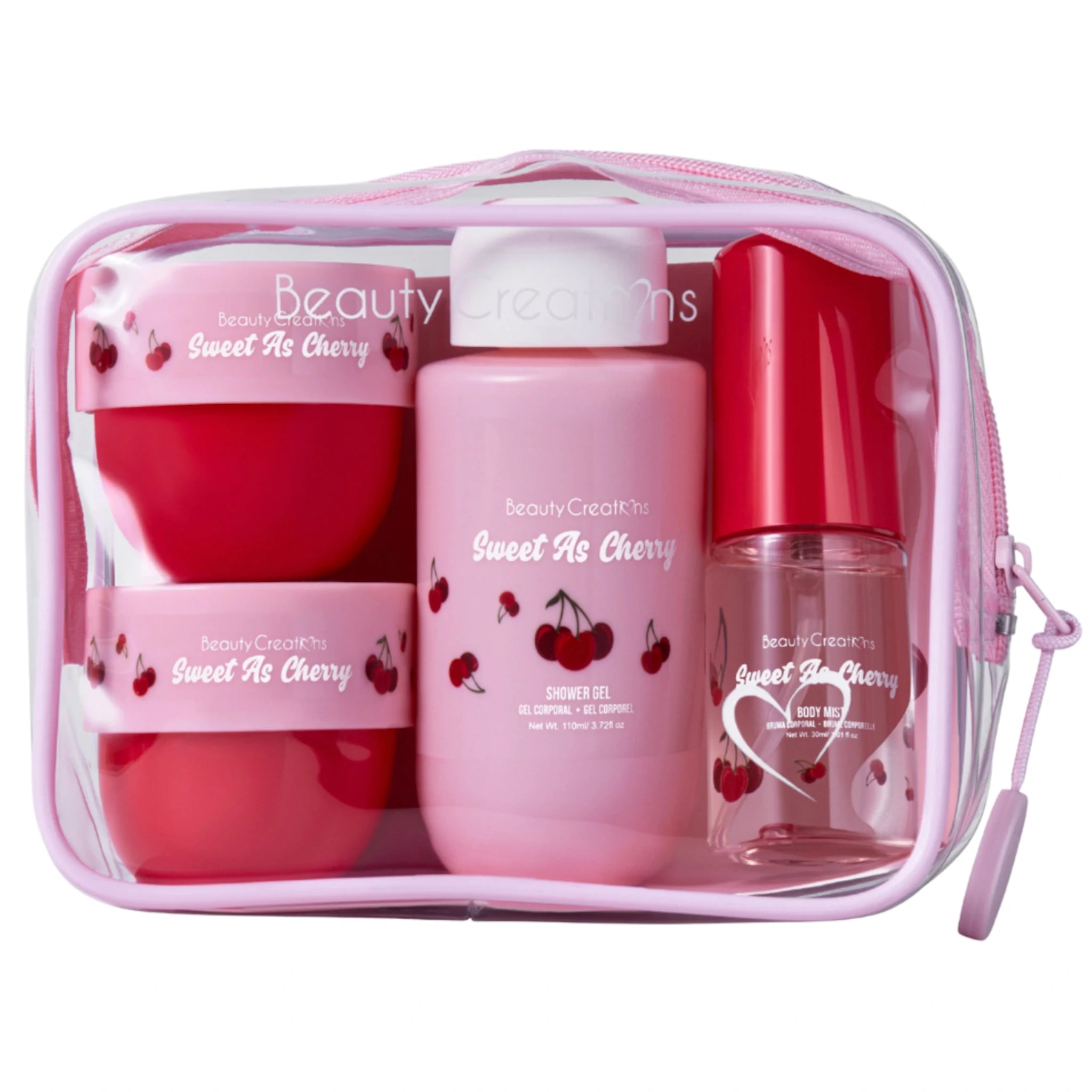 (12-pack) Beauty Creations Sweet Dose Fruity Travel Sweet As Cherry (Set) - Thumbnail 2