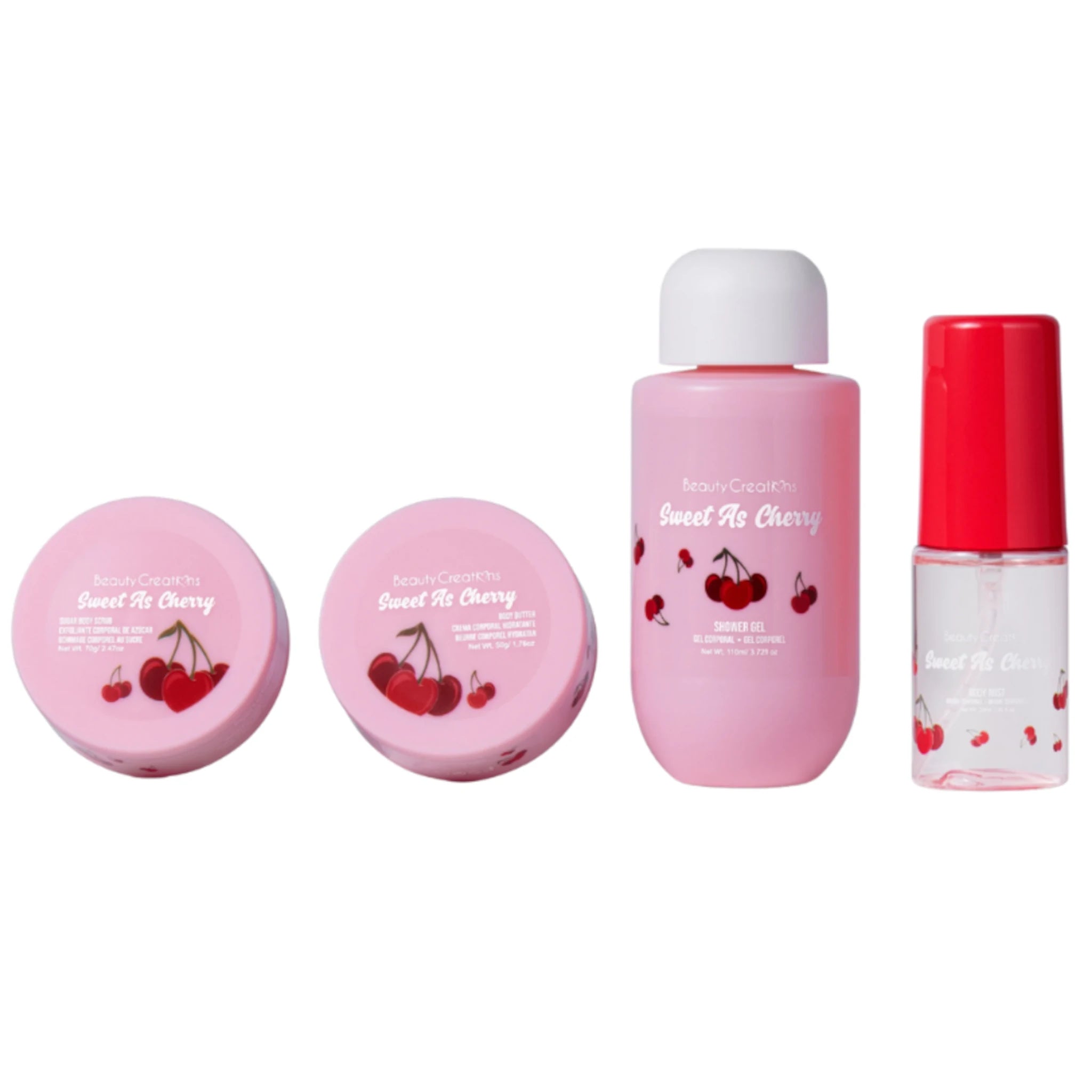 (12-pack) Beauty Creations Sweet Dose Fruity Travel Sweet As Cherry (Set) - Thumbnail 3