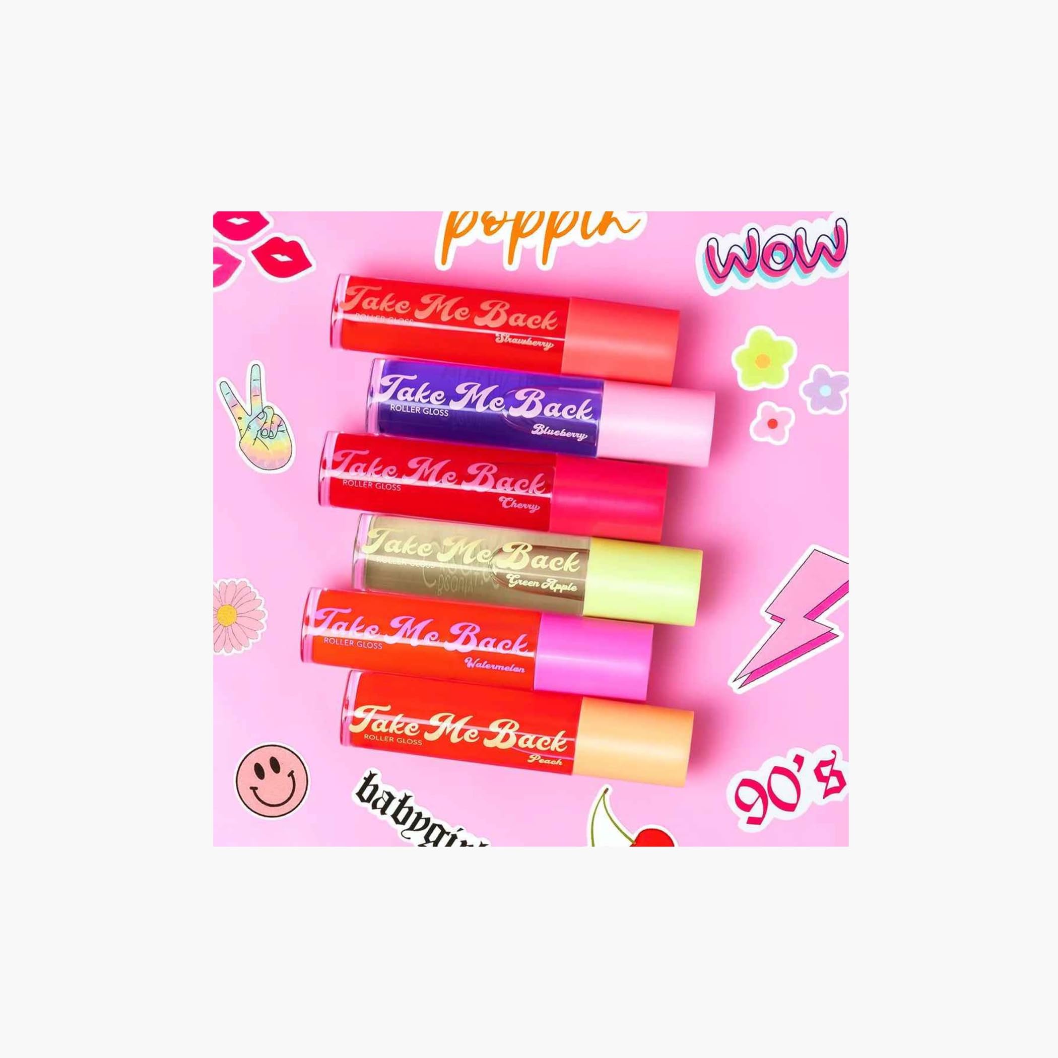 (24-pack) beauty creation Take Me Back Roller Gloss (watermelom), 1 Fl Oz (Pack of 1) - Thumbnail 2