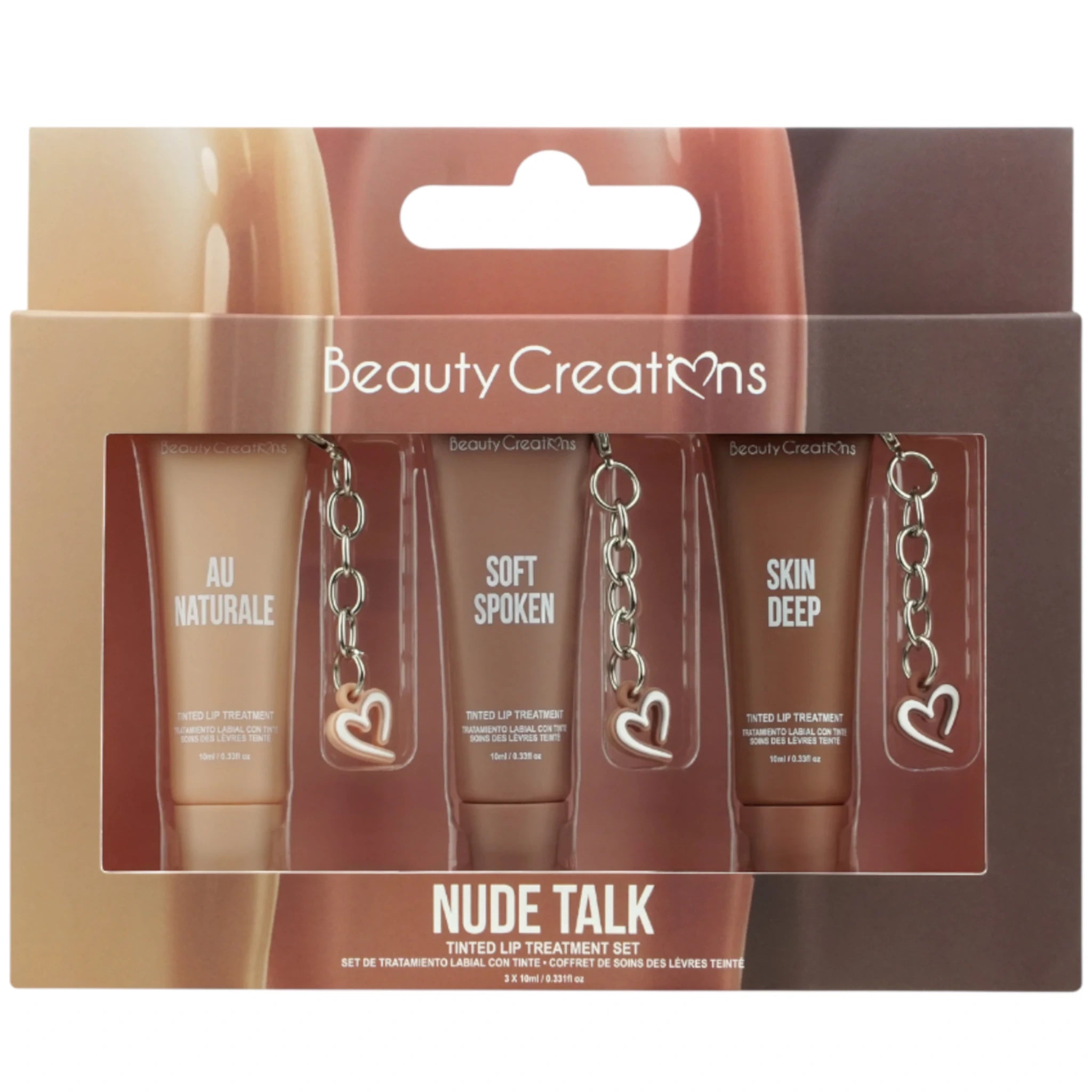 (6-pack) Beauty Creations Tinted Lip Treatment Nude Talk (Set) - Thumbnail 3