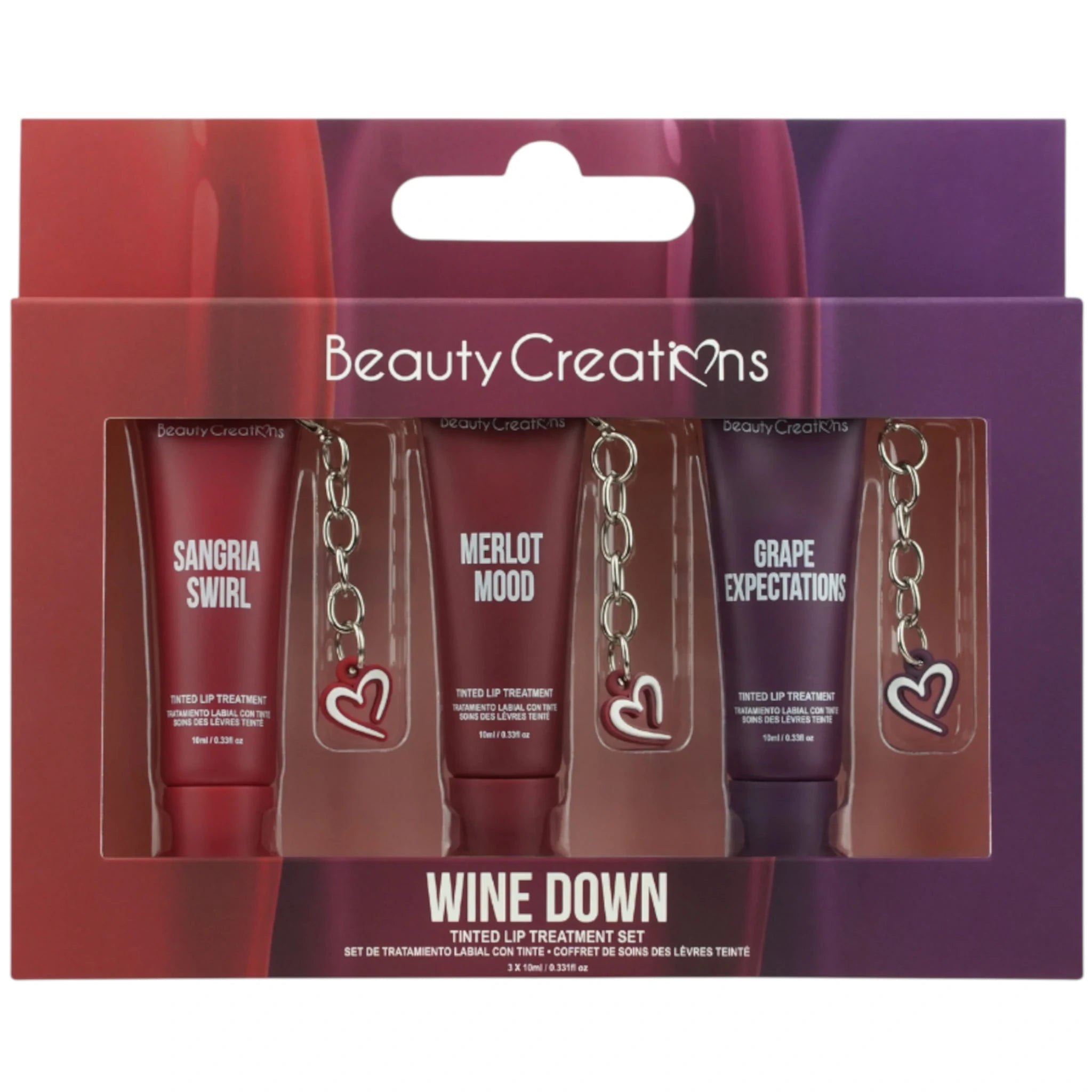 (6-pack) Beauty Creations Tinted Lip Treatment Wine Down (Set) - Thumbnail 3