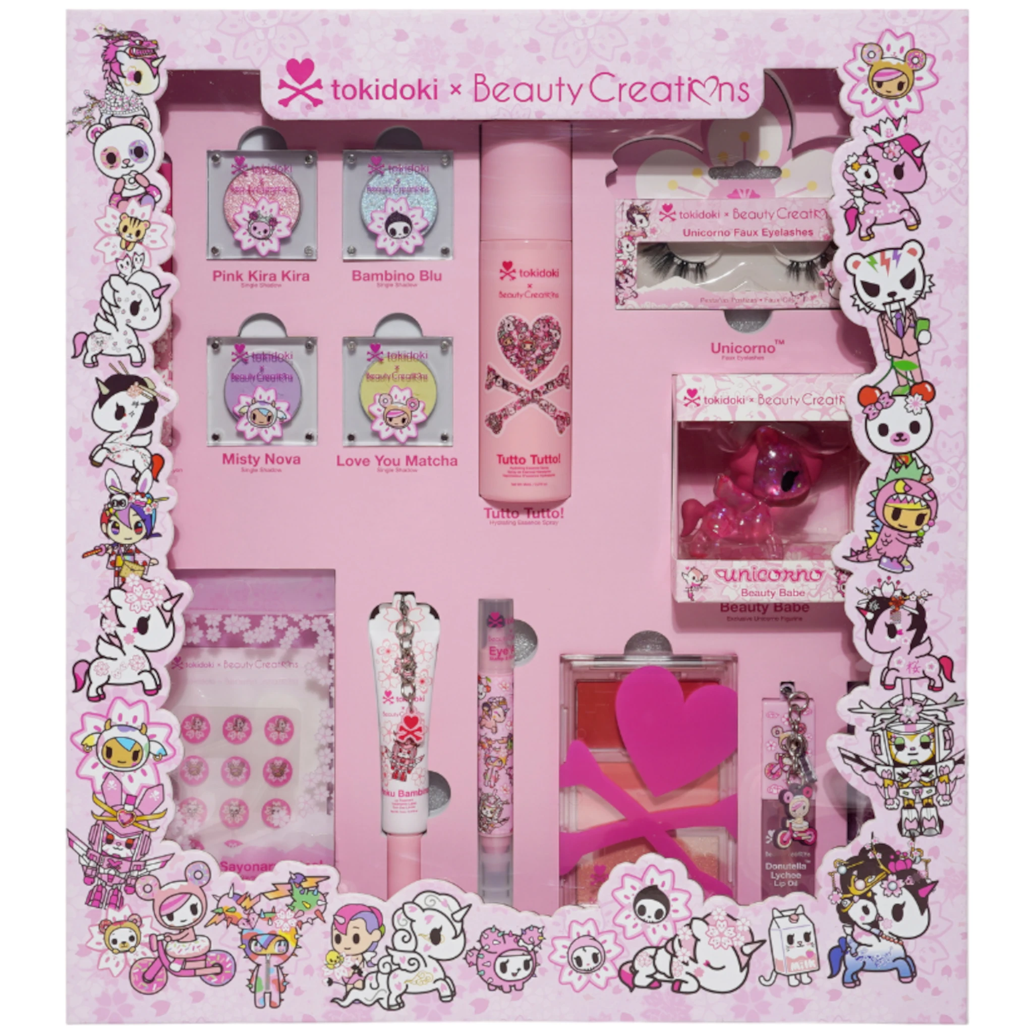 (1) Beauty Creations Tokidoki Collection Set