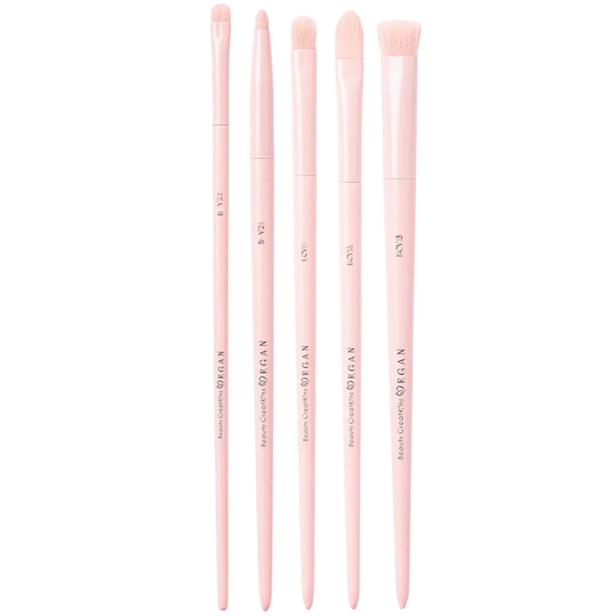 (15-pack) Beauty Creations Vegan Brush Small Assorted - Thumbnail 2