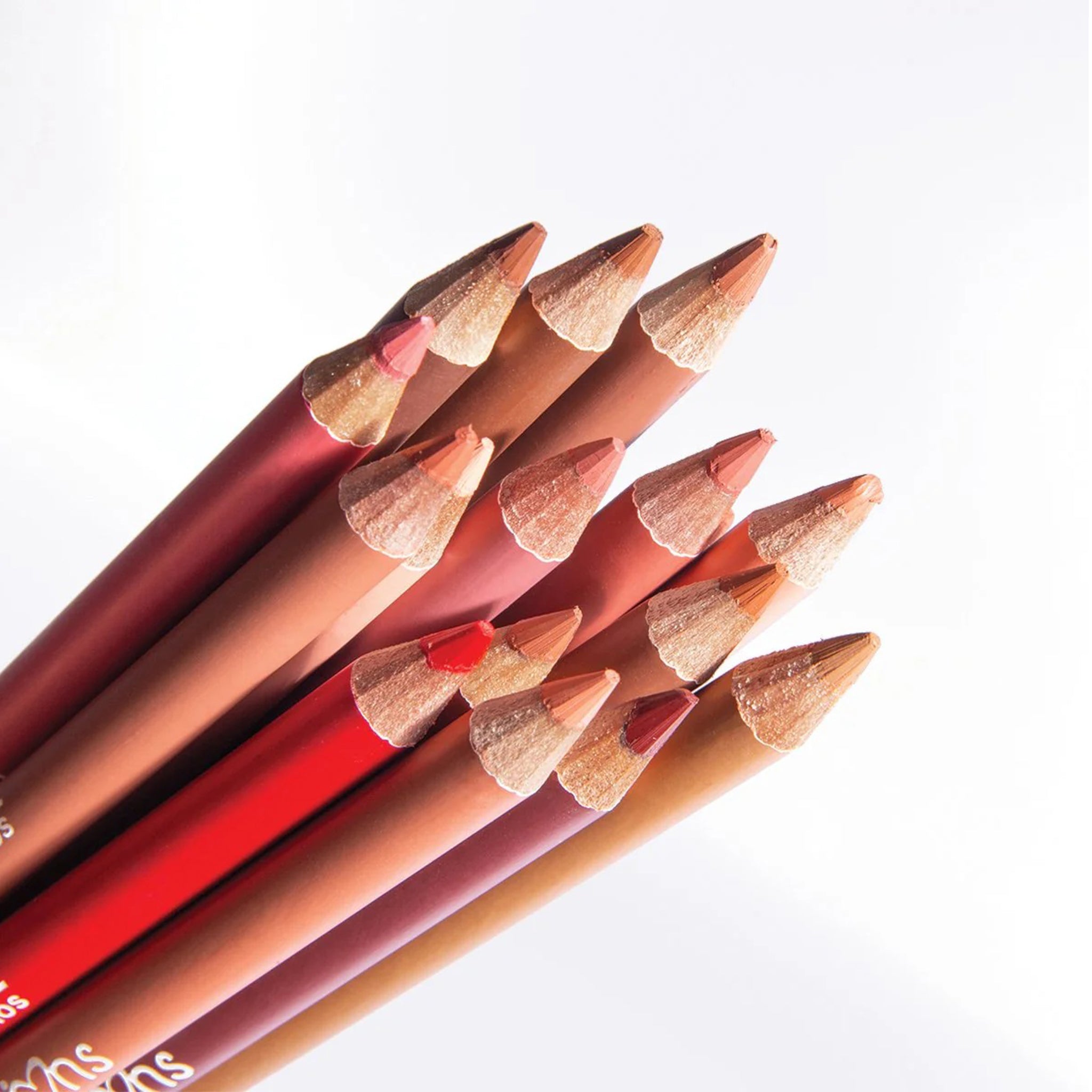 (4-pack) Beauty Creations Wooden Lip Liner - Thumbnail 3