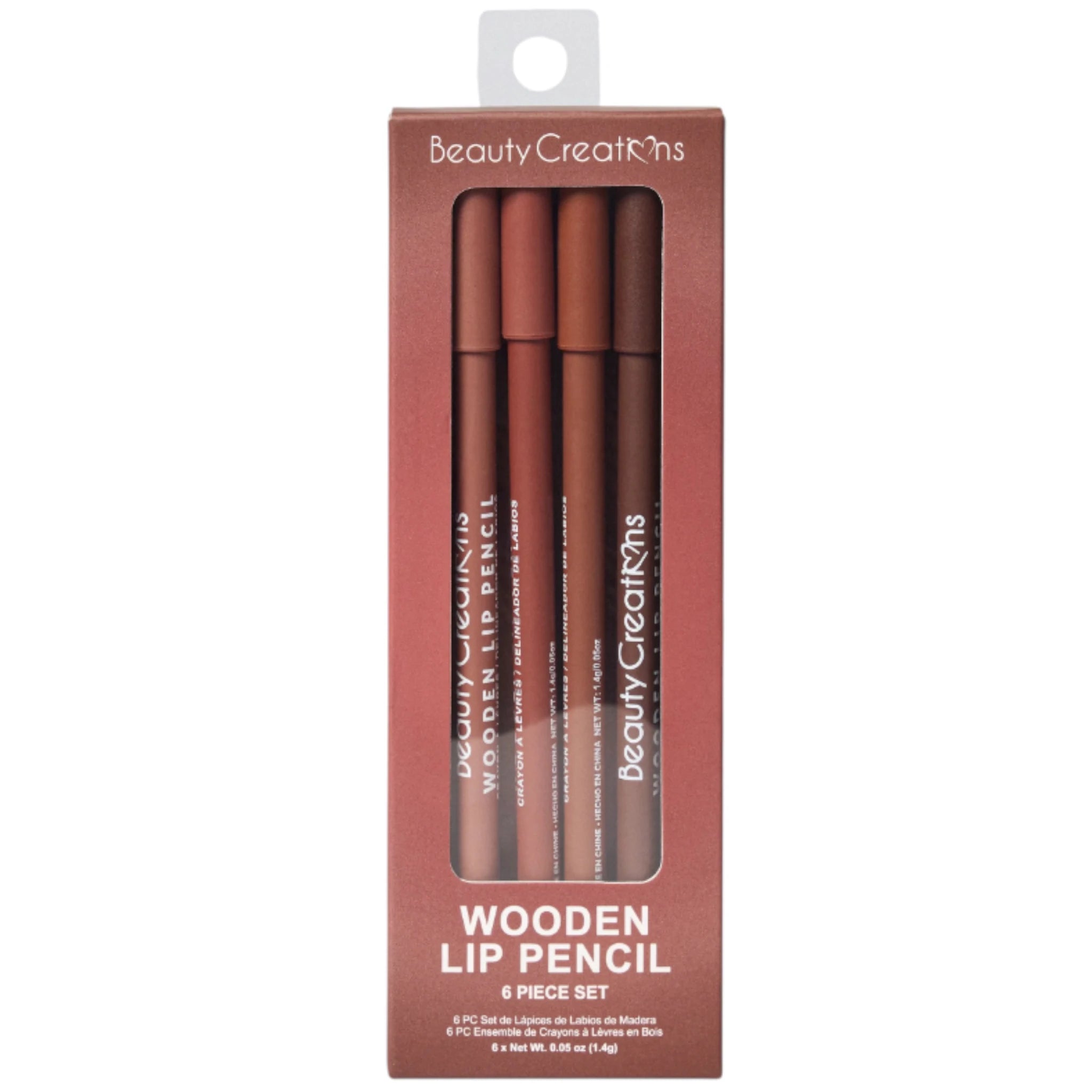 (12-pack) Wooden Lip Pencil Set by Janet's beauty shop.com - Thumbnail 2