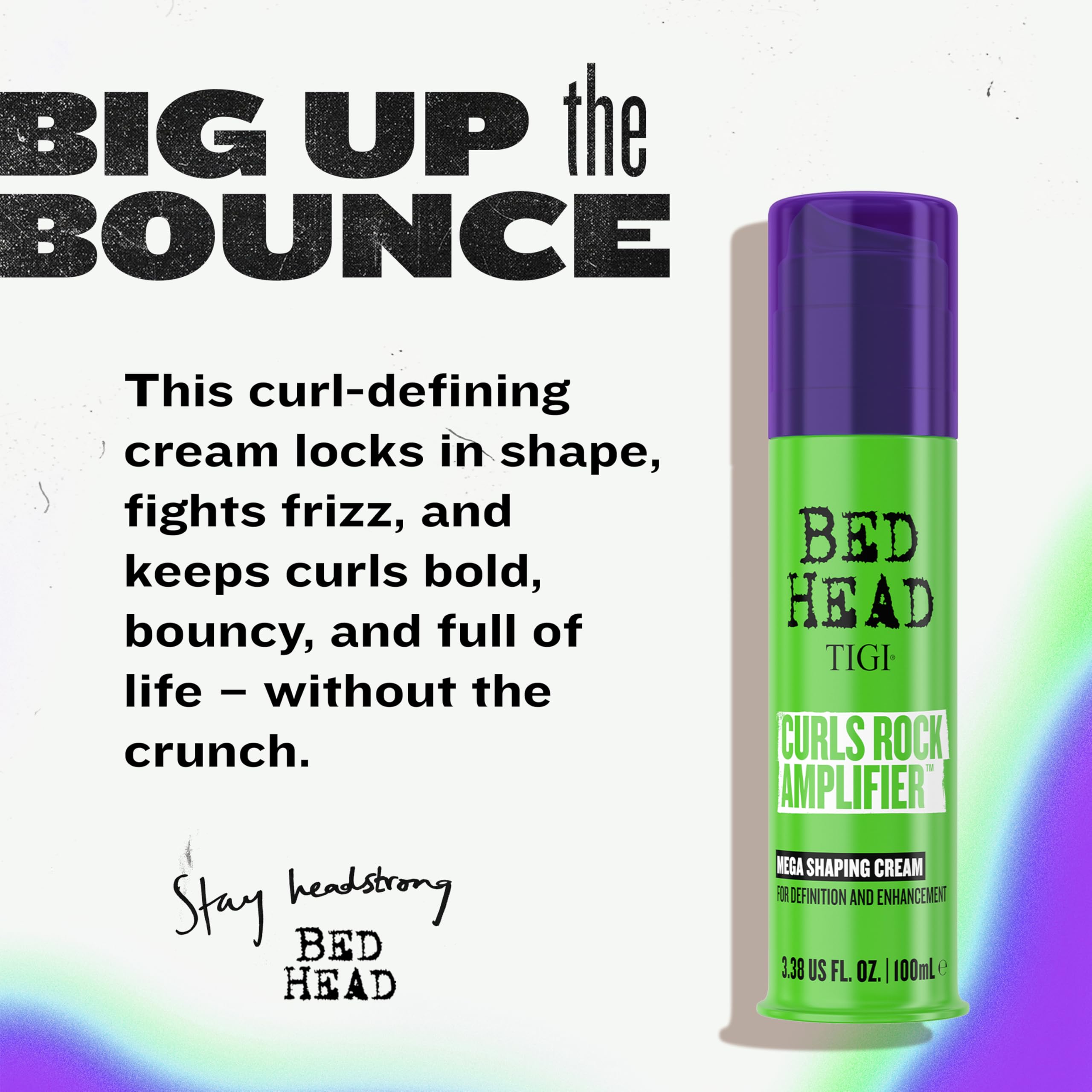 Tigi Bed Head Curls Rock Amplifier Curl Cream for Definition and Enhancement of - Thumbnail 2