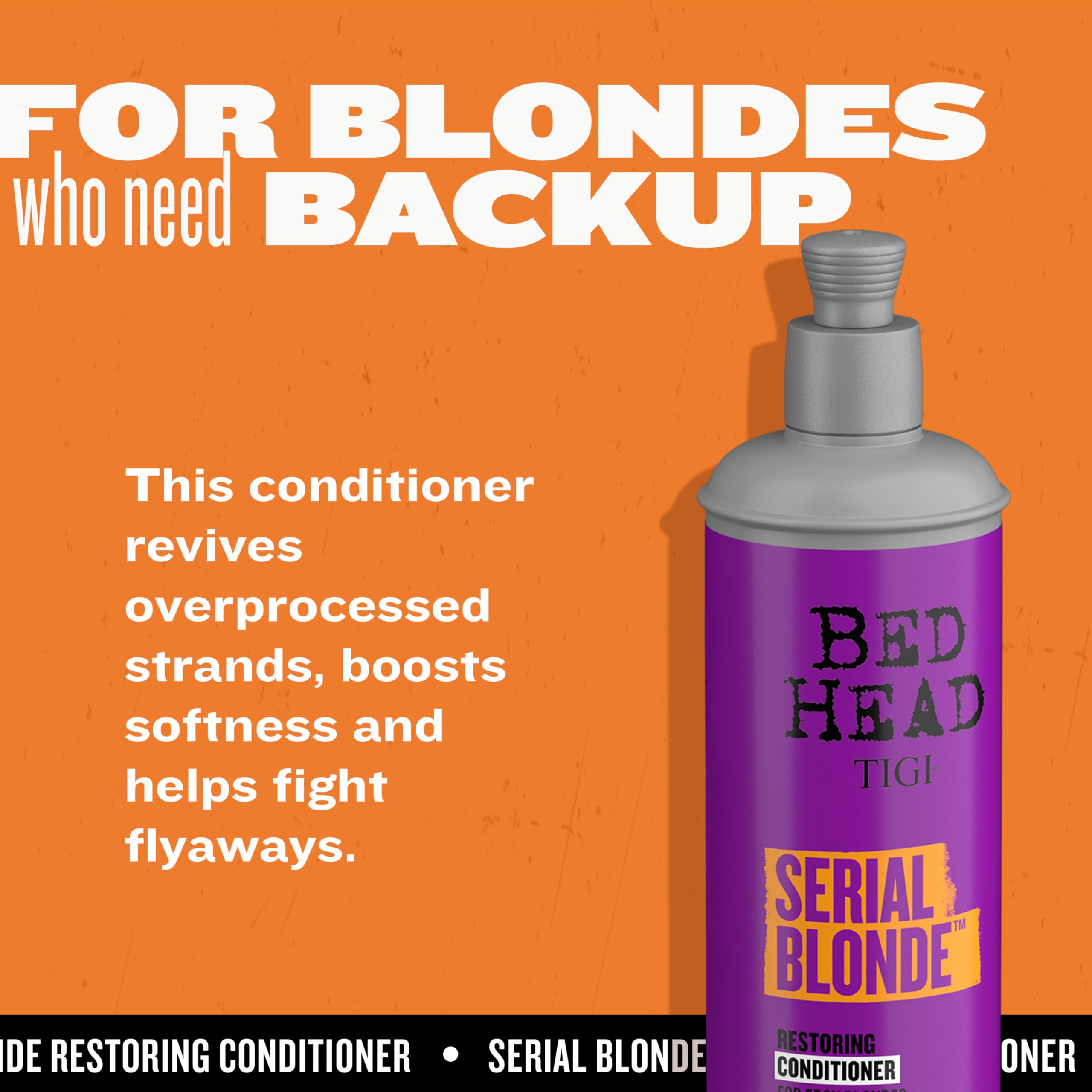 Tigi Bed Head Serial Blonde Restoring Conditioner for Damaged Blonde Hair - Thumbnail 2
