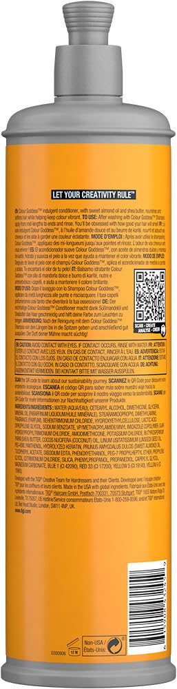 Tigi Bed Head By Colour Goddess Conditioner for Coloured Hair 13.53 Fl Oz - Thumbnail 2