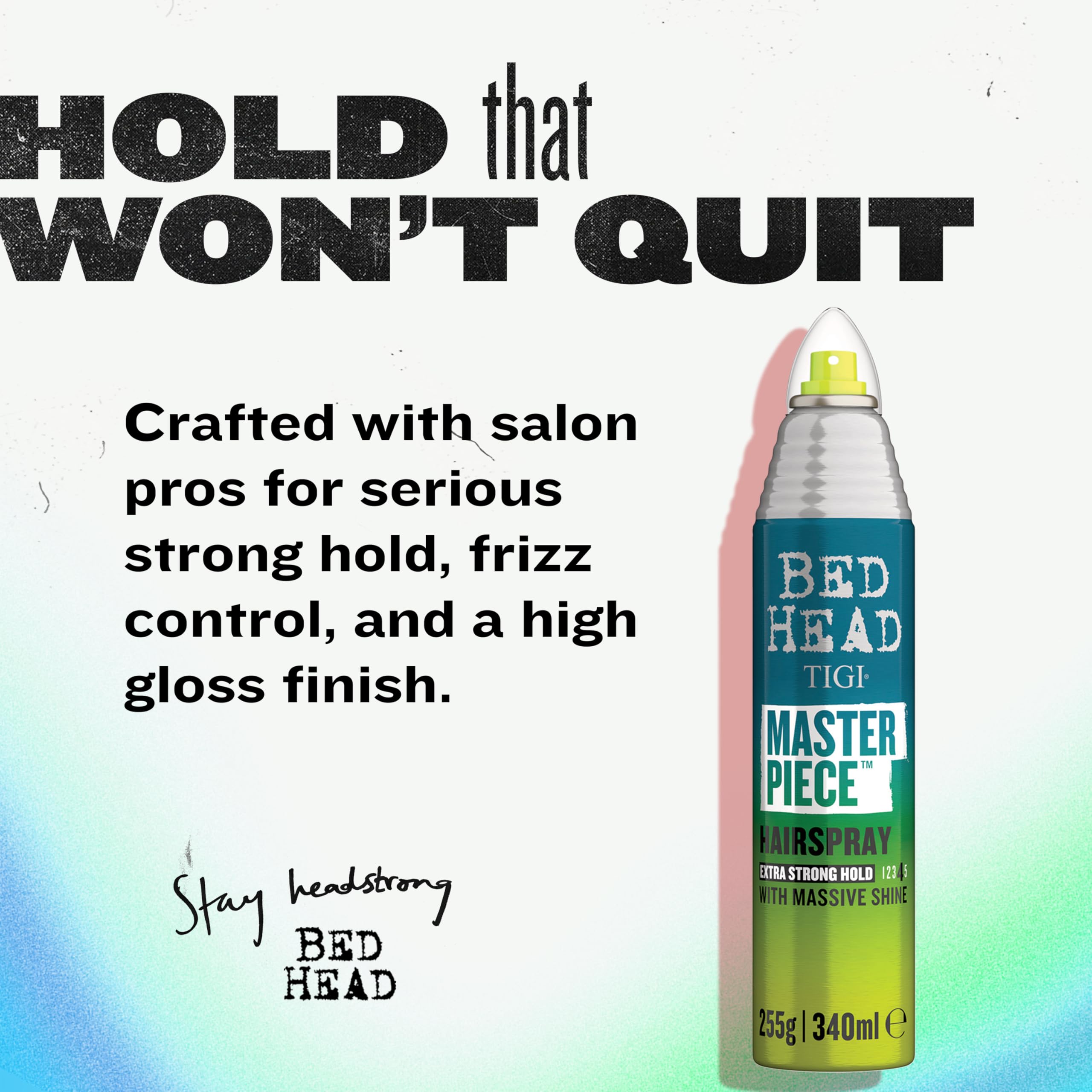 Tigi Bed Head Frizz Control Hair Masterpiece Extra Hold Hair Care for Shiny and