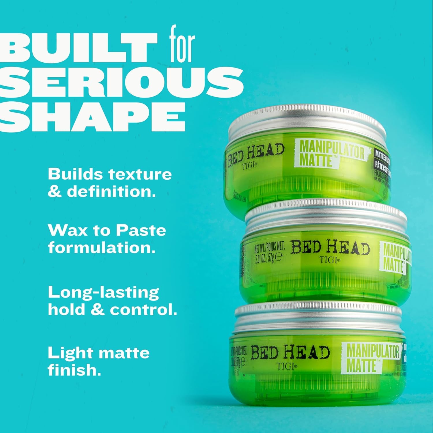 Tigi Bed Head Manipulator Matte Hair Wax Strong Hold Sculpting and Styling - Thumbnail 2